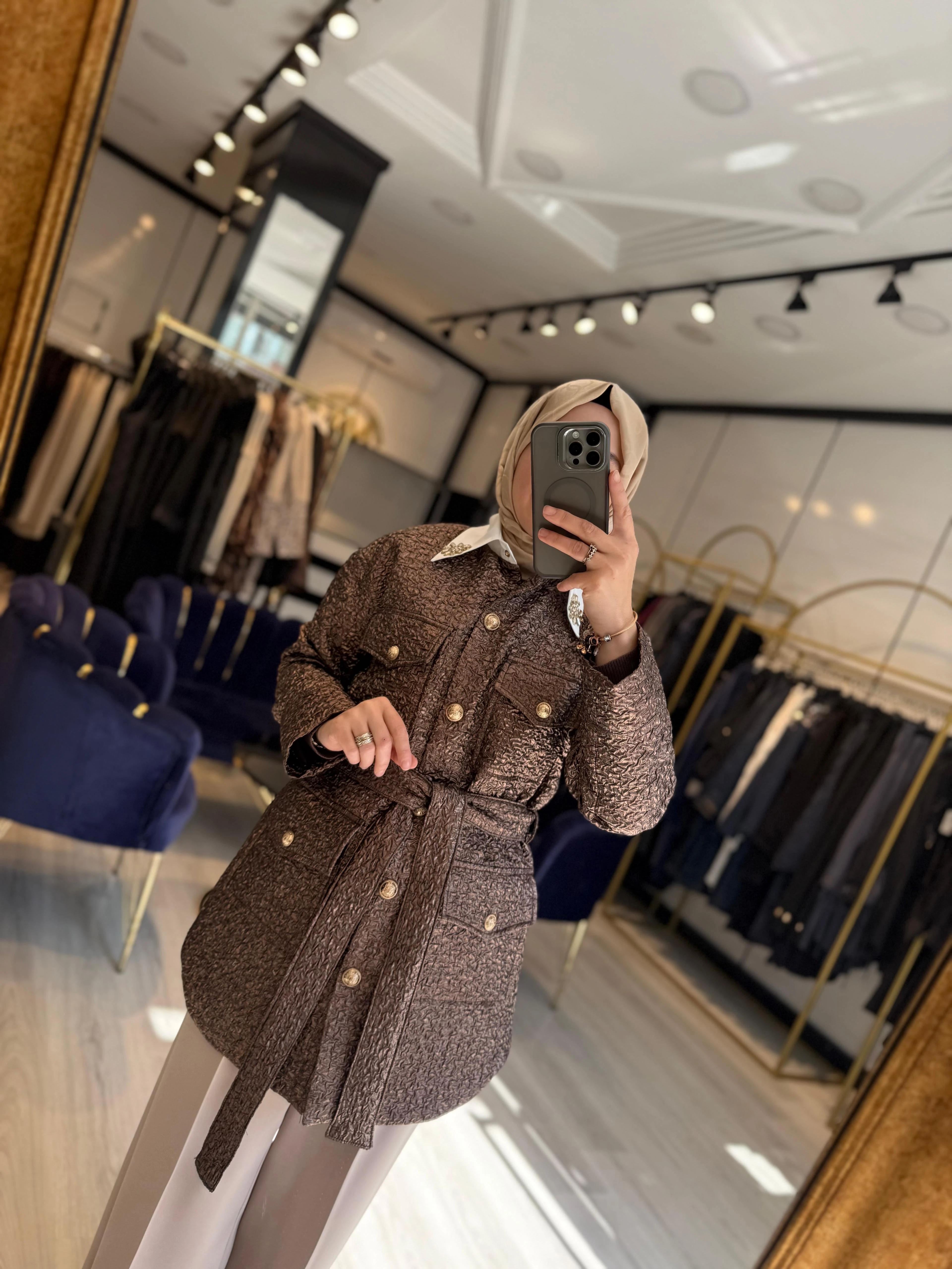 Brokar Şık Ceket - Kahve