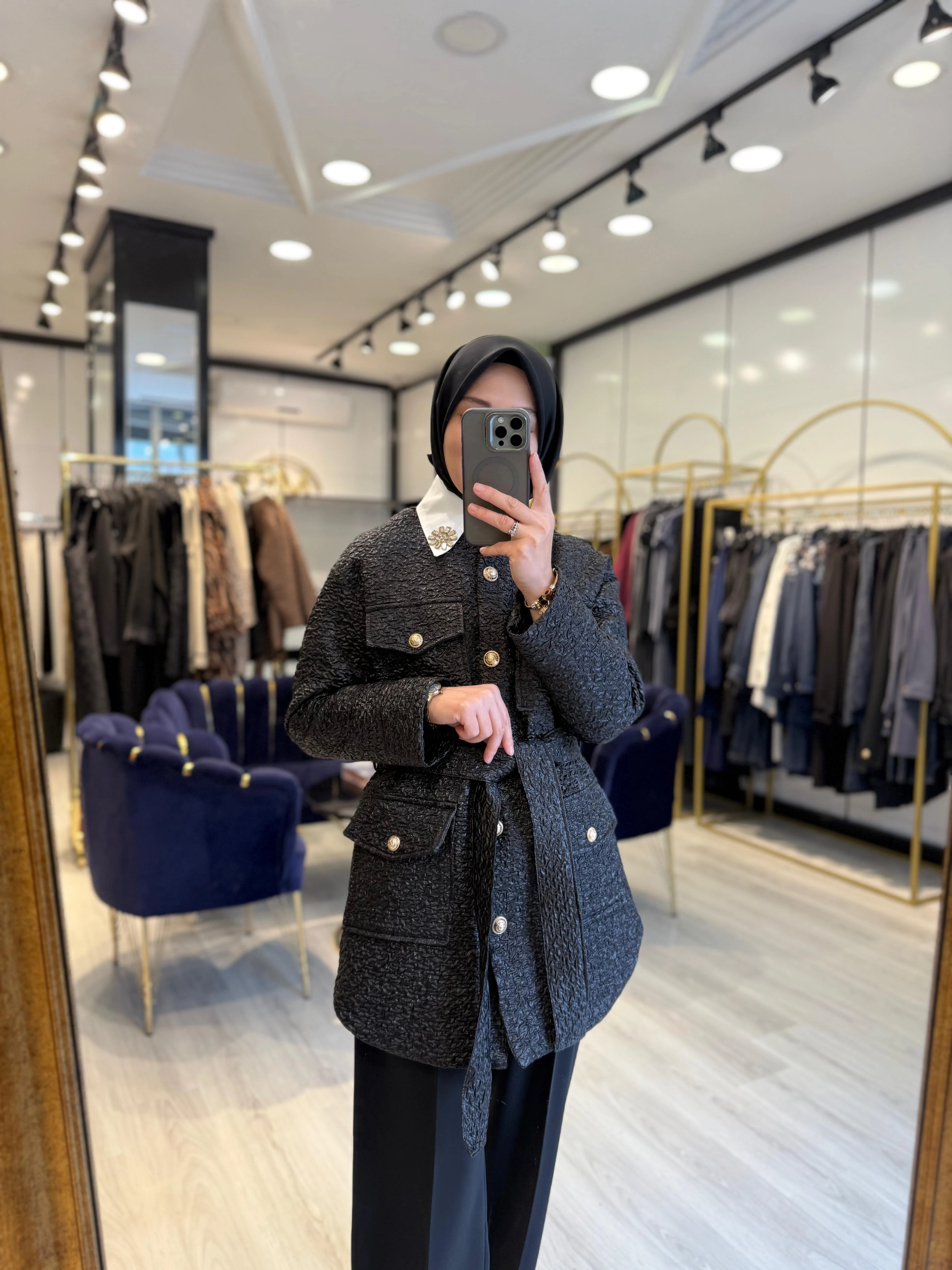 Brokar Şık Ceket - Siyah