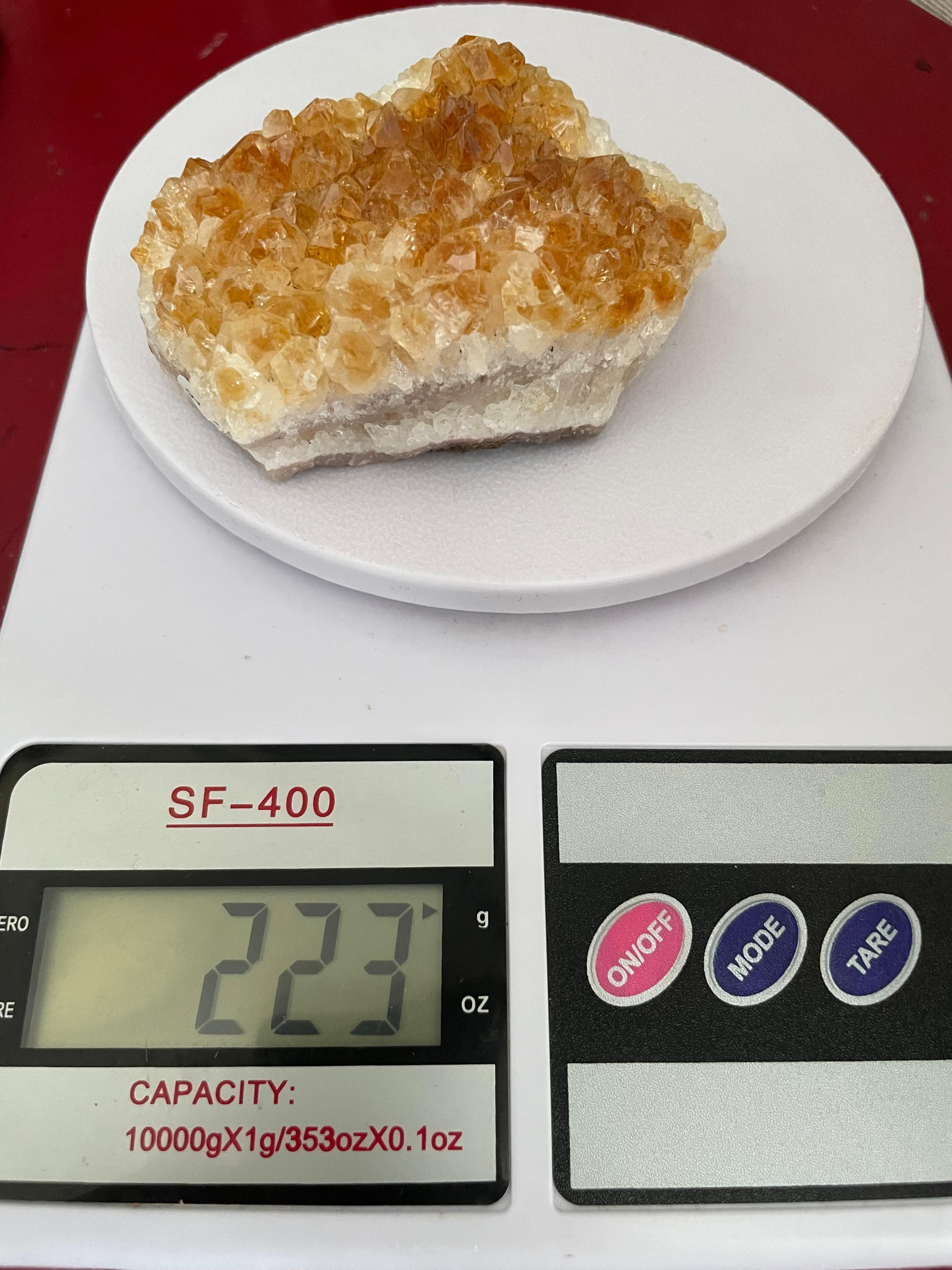 Ham Sitrin Taşı Kütle (Bolluk-Bereket Taşı-Koleksiyonluk)