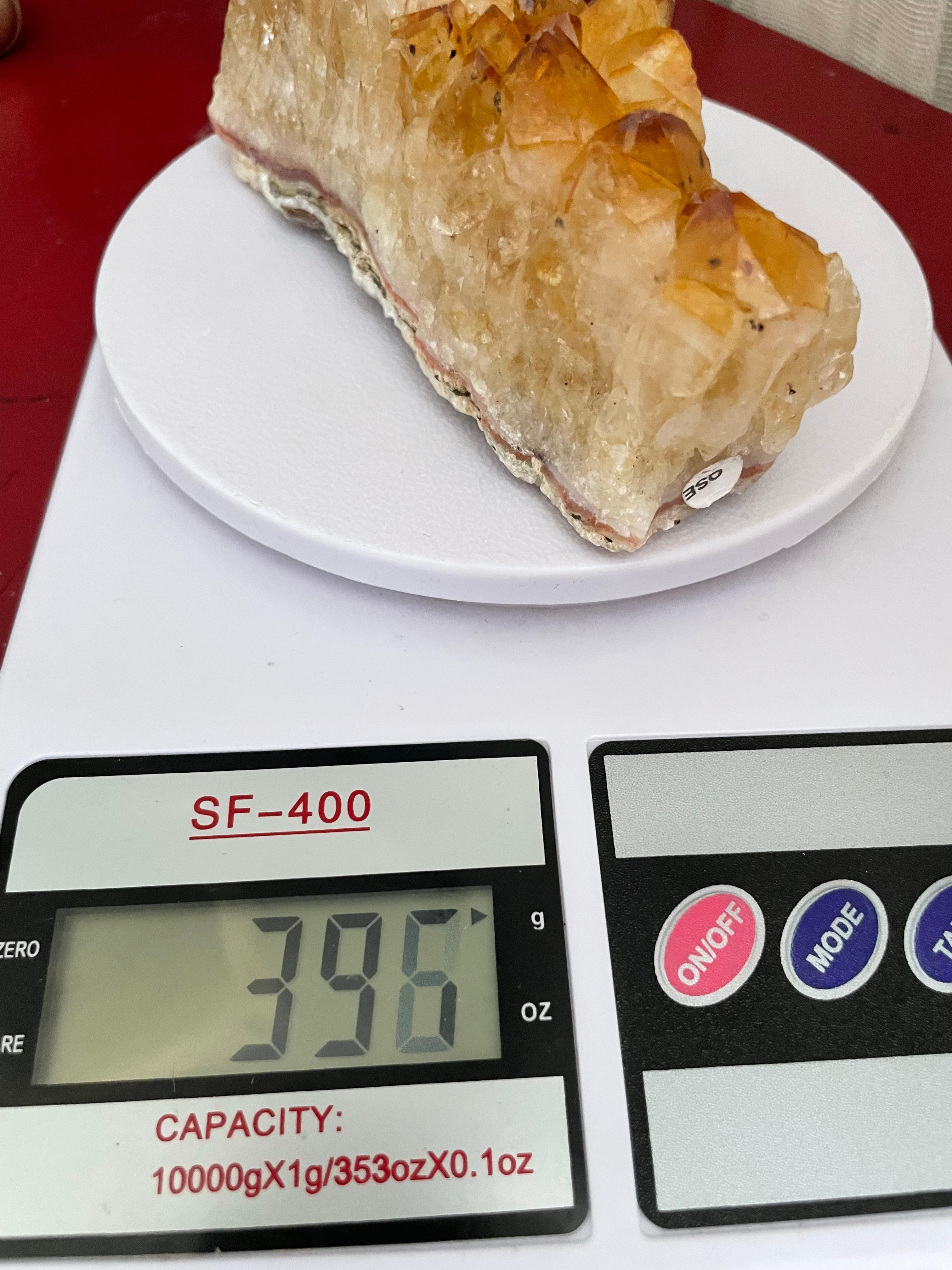 Ham Sitrin Taşı Kütle (Bolluk-Bereket Taşı-Koleksiyonluk)