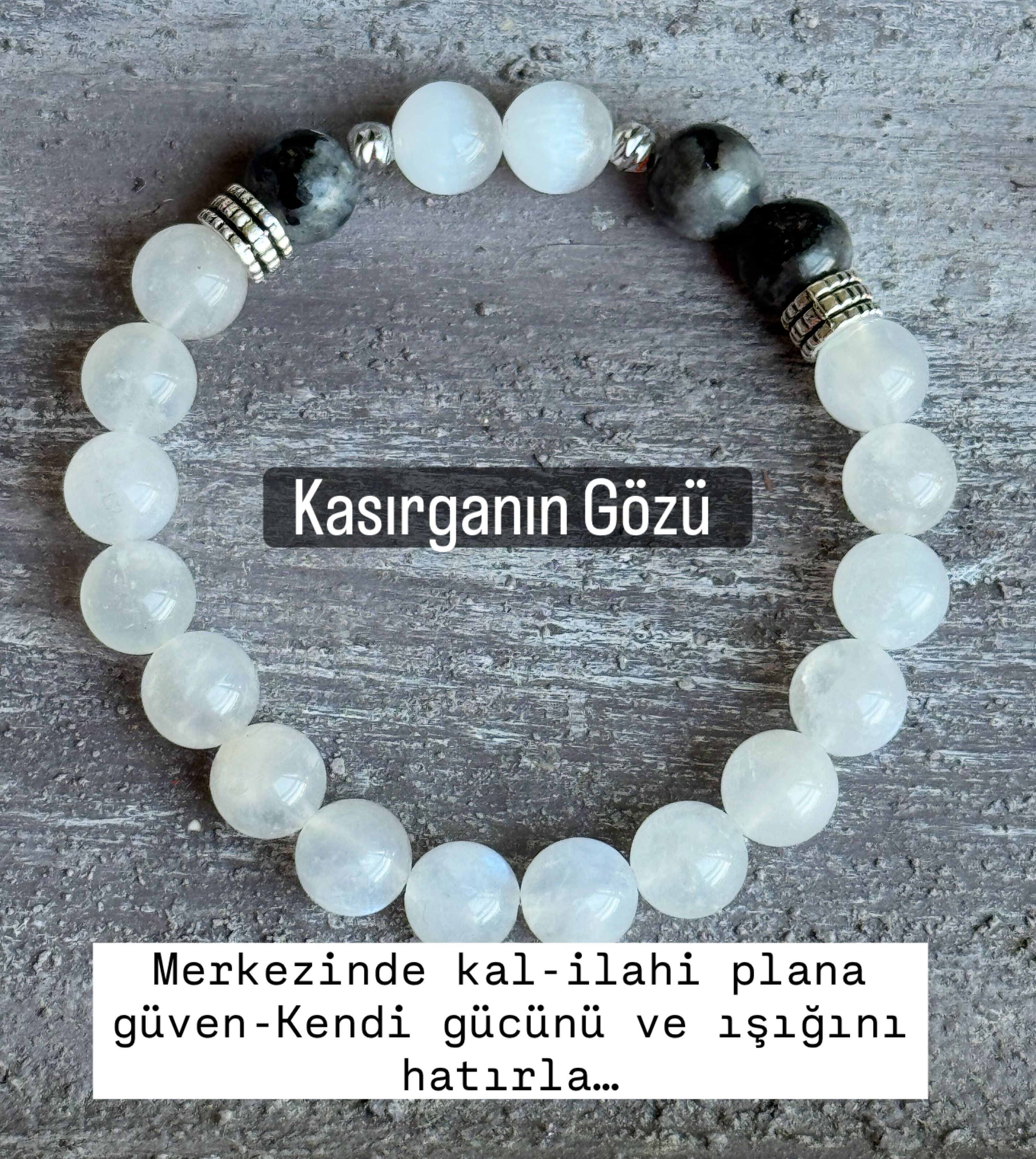 Kasırganın Gözü(Spektrolit-Selenit-Ay Taşı