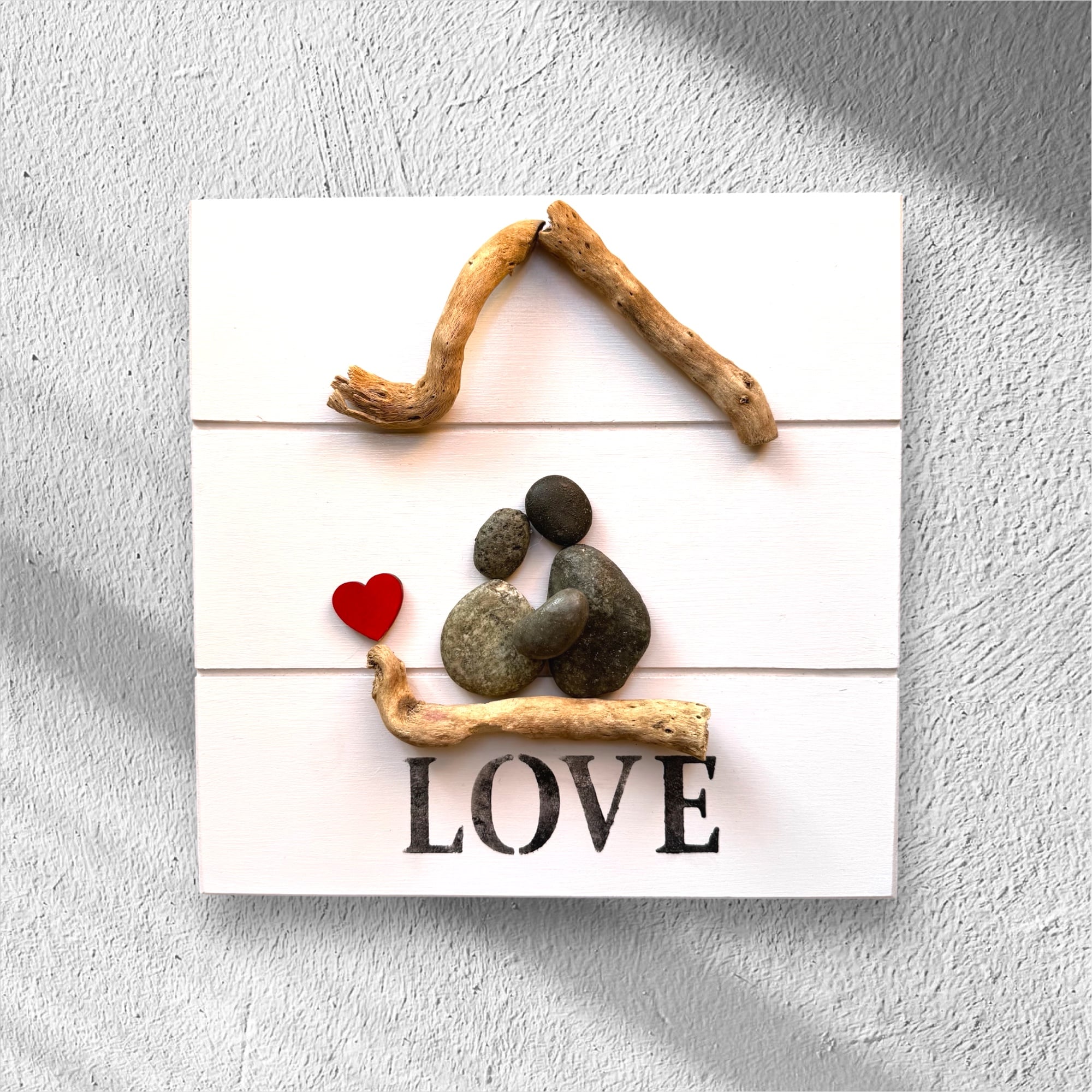 Love Doğal Taş Tablo 