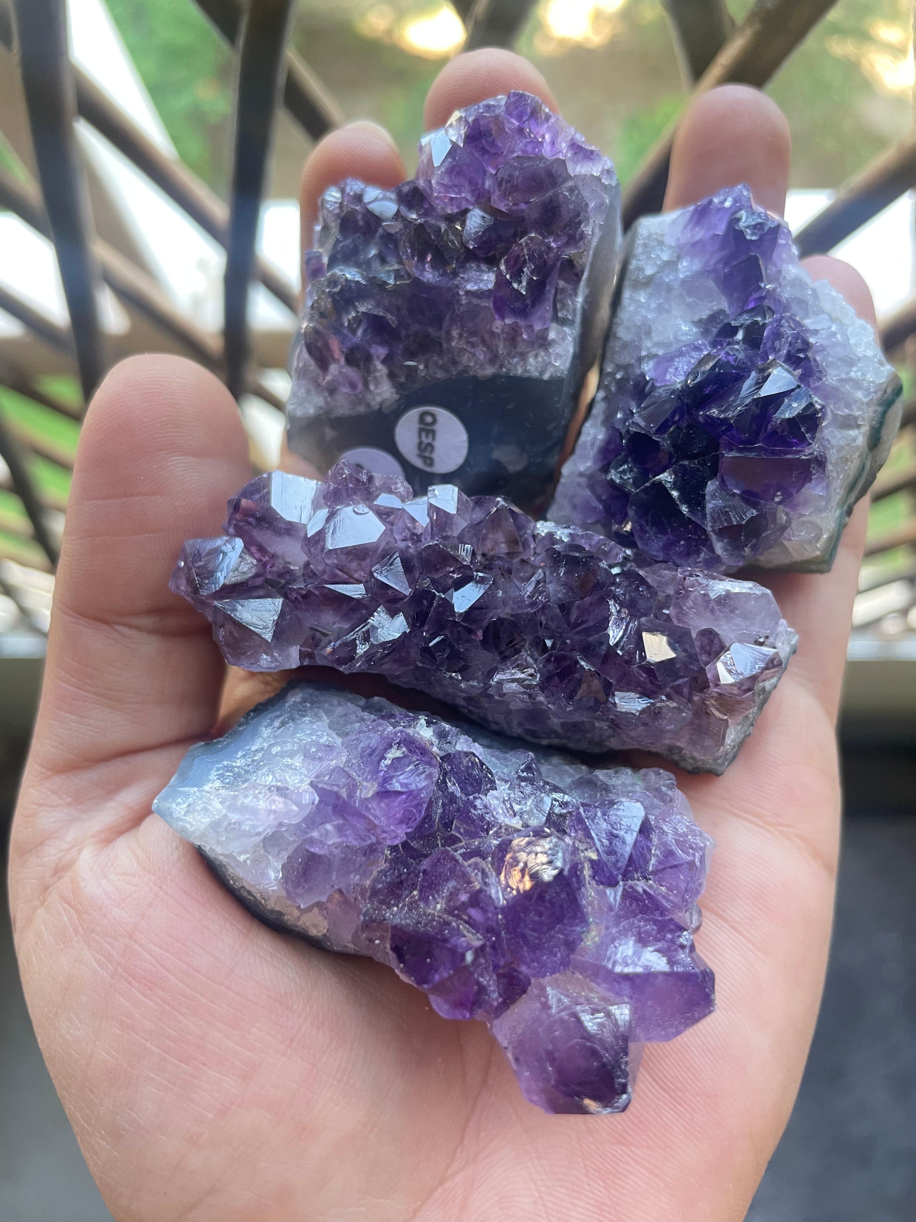 Doğal Ametist Kütle Kristal | Meditasyon ve Enerji Temizliği Taşı 