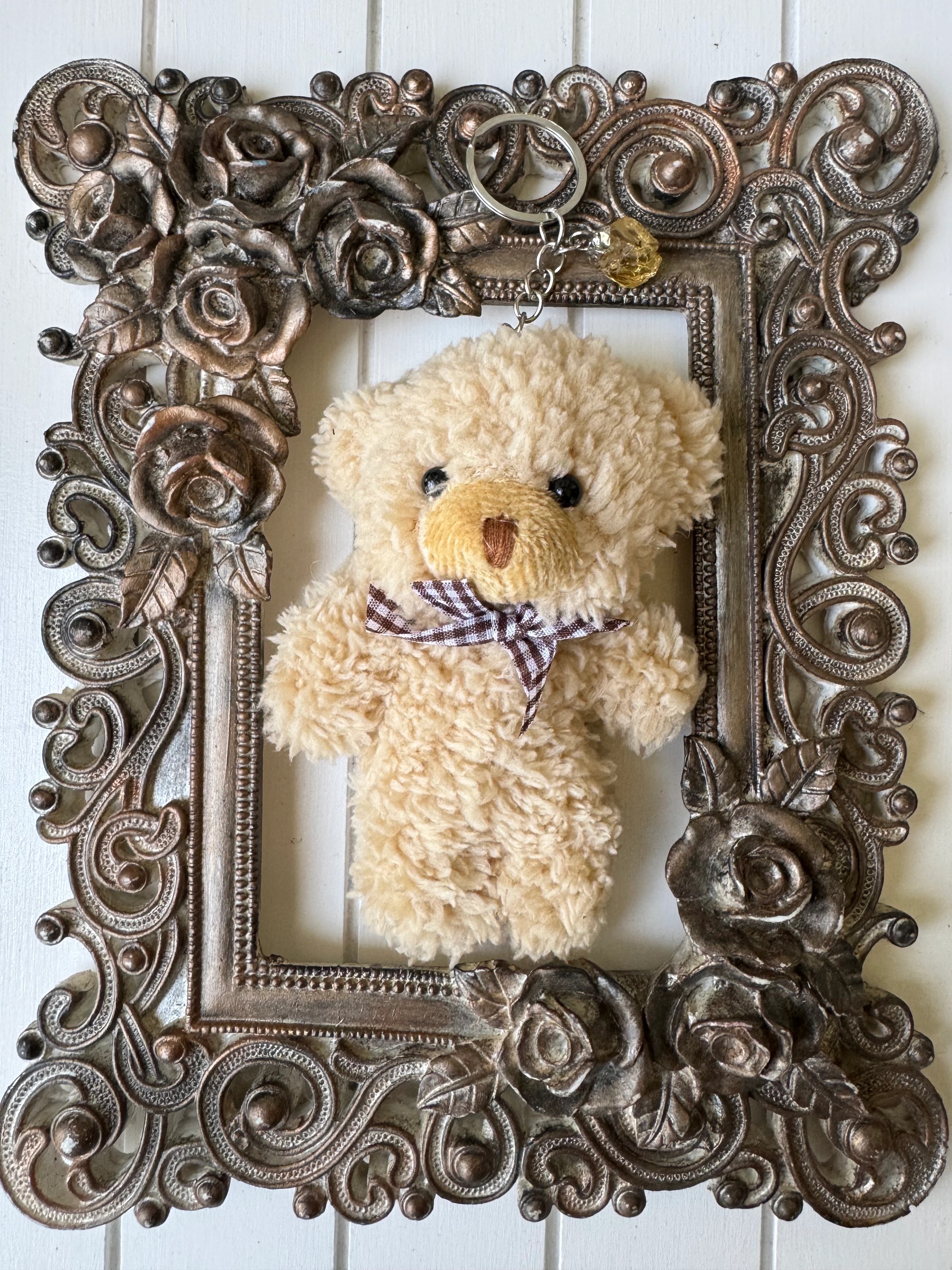 Peluş Anahtarlık Sitrin Taşlı