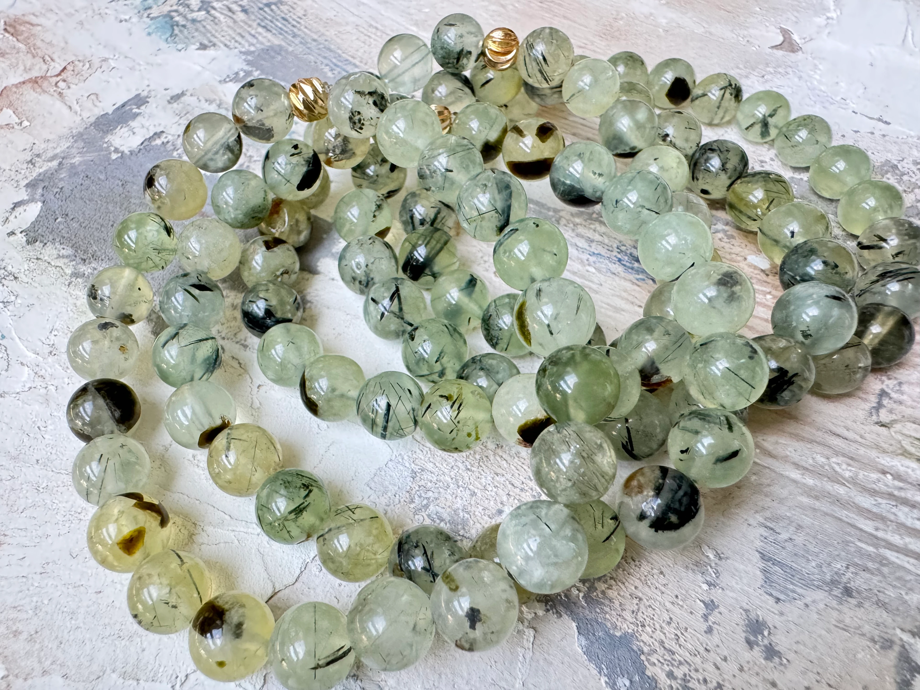 PREHNİTE BİLEKLİK  8mm