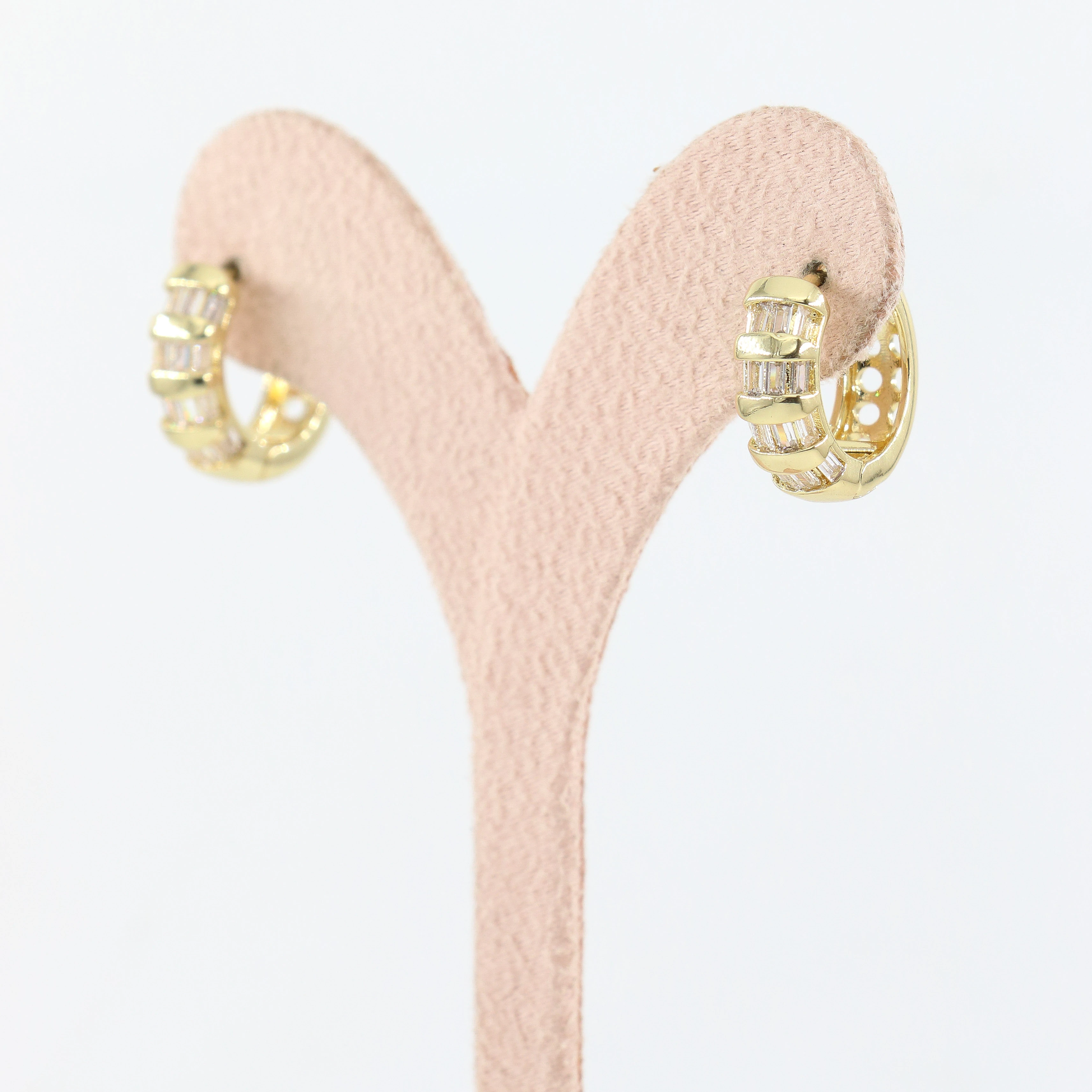 Sest 14 Ayar Renk Kadın Küpe