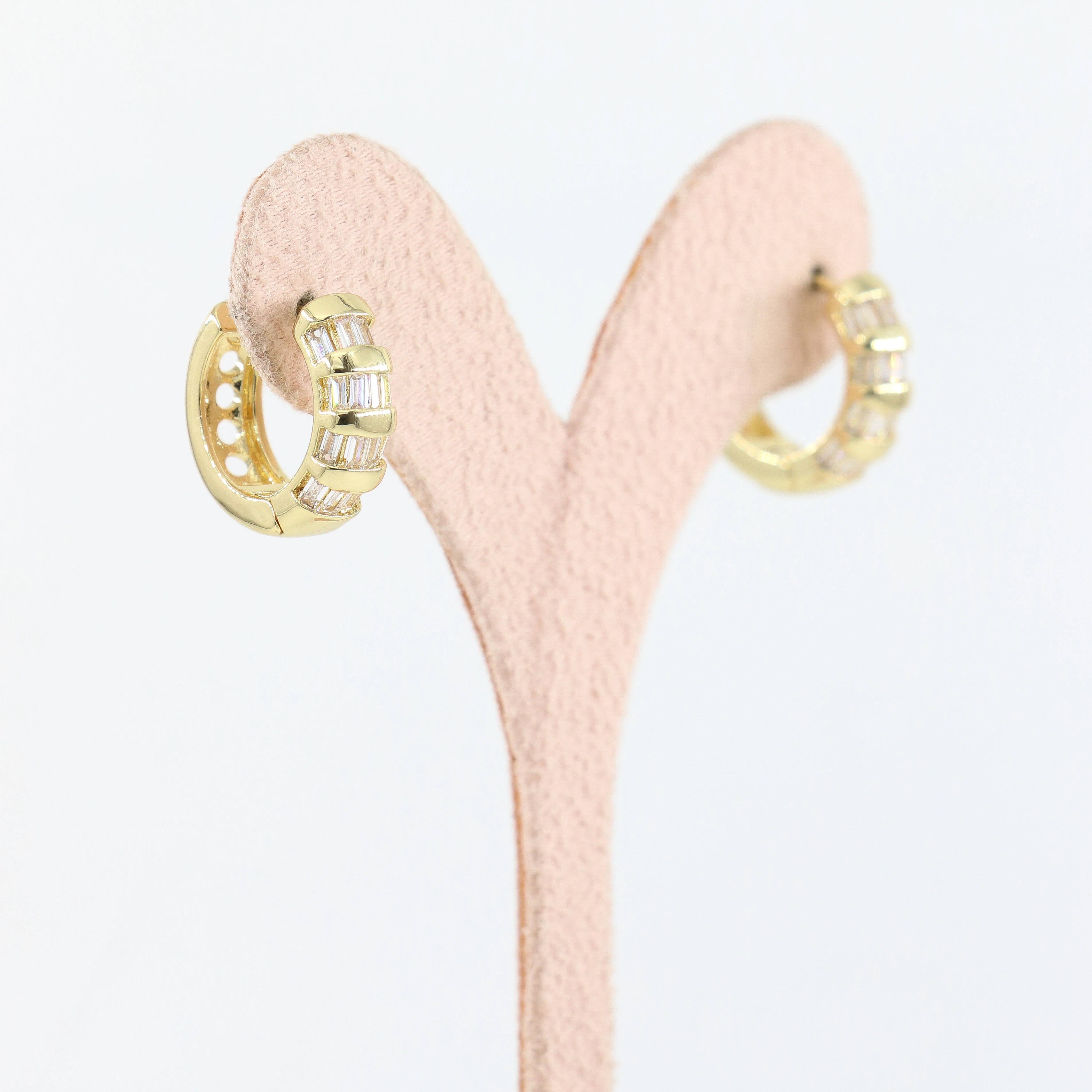 Sest 14 Ayar Renk Kadın Küpe