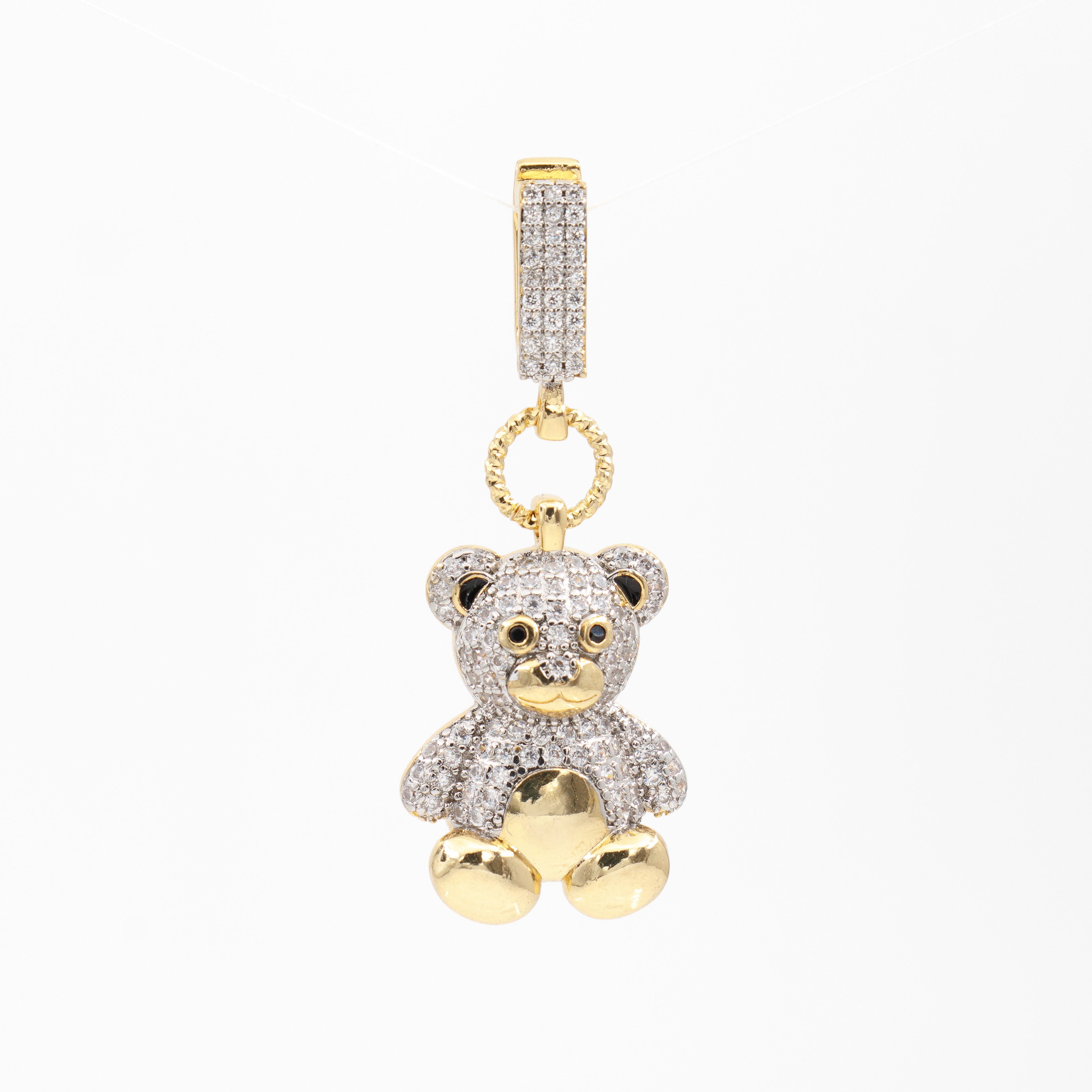 Teddy Bear Kolye Ucu Charm