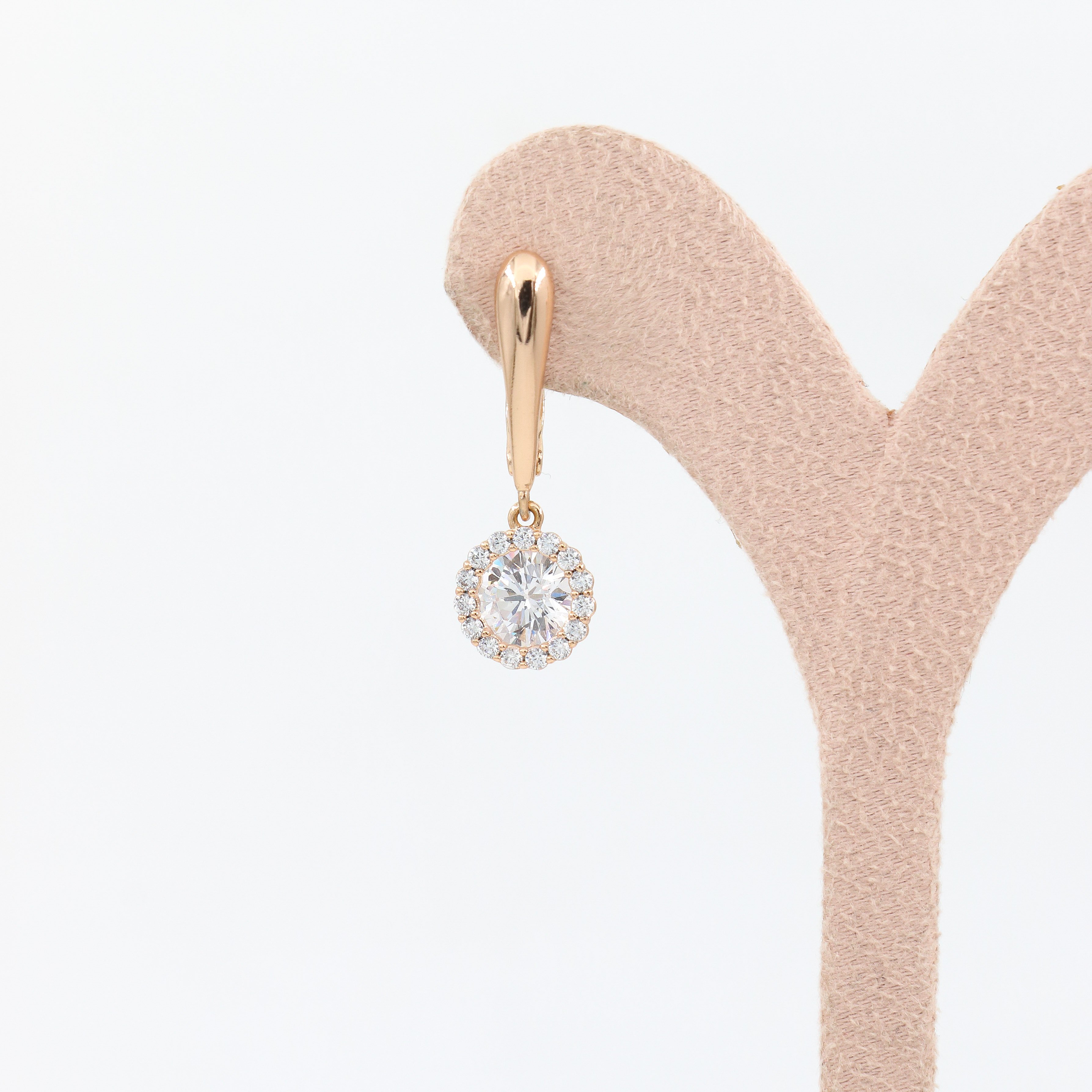 Gogi 18K Rose Gold Renk Küpe