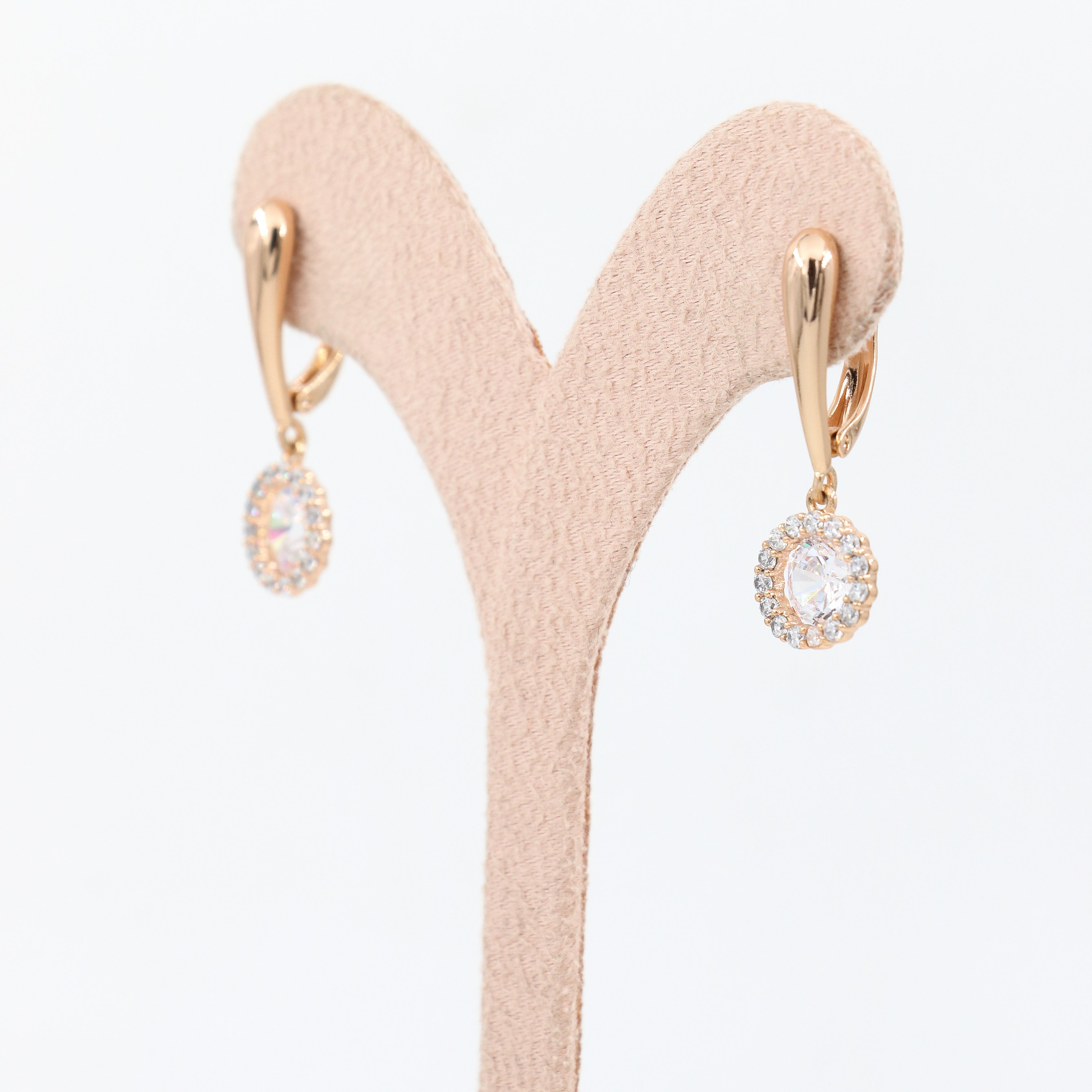 Gogi 18K Rose Gold Renk Küpe