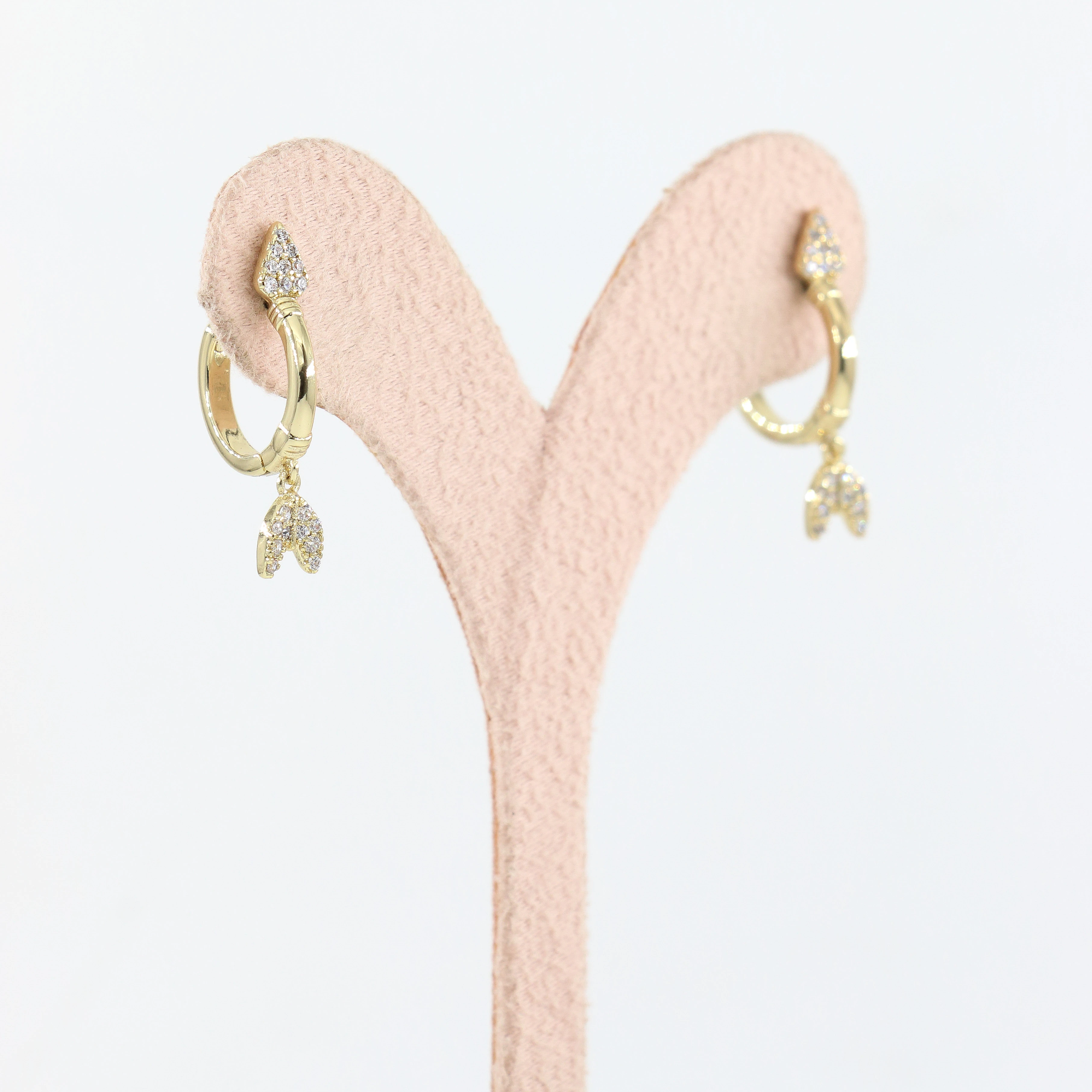 Balz 14 Ayar Renk Kadın Küpe