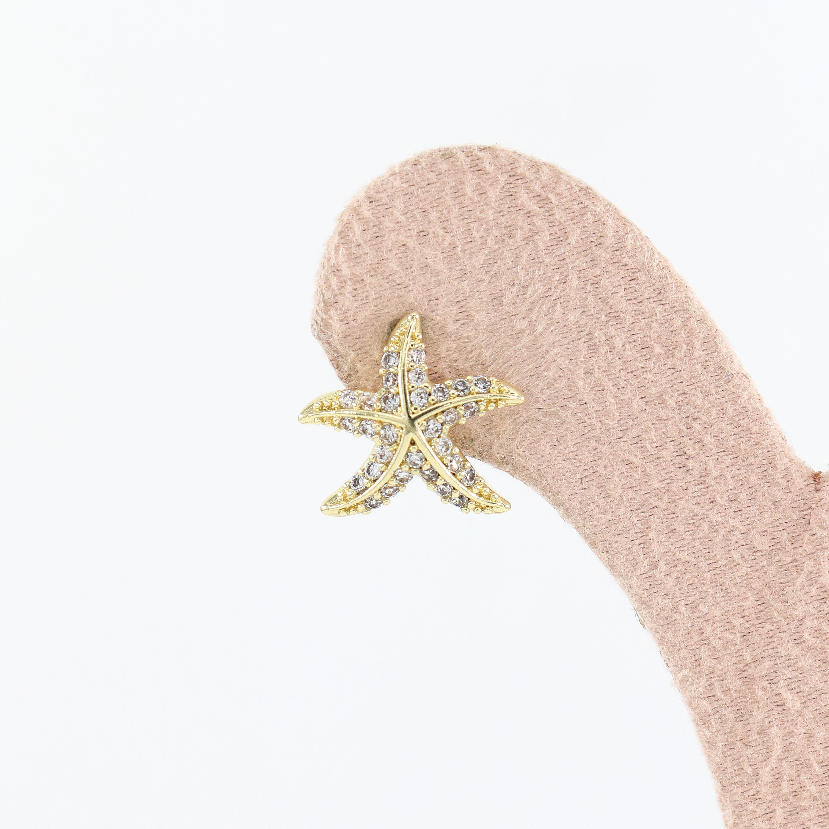 Starfish 14 Ayar Renk Kadın Küpe