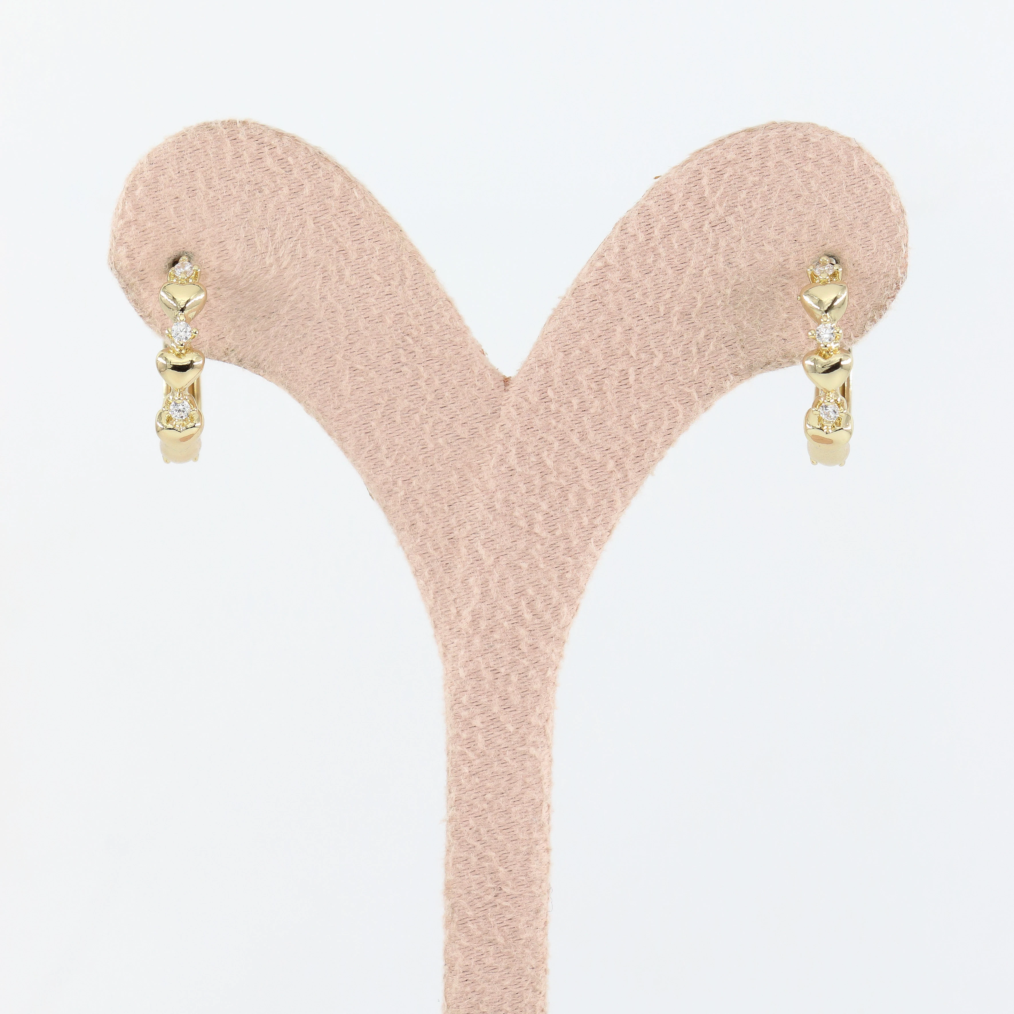 Fade 14 Ayar Renk Kadın Küpe