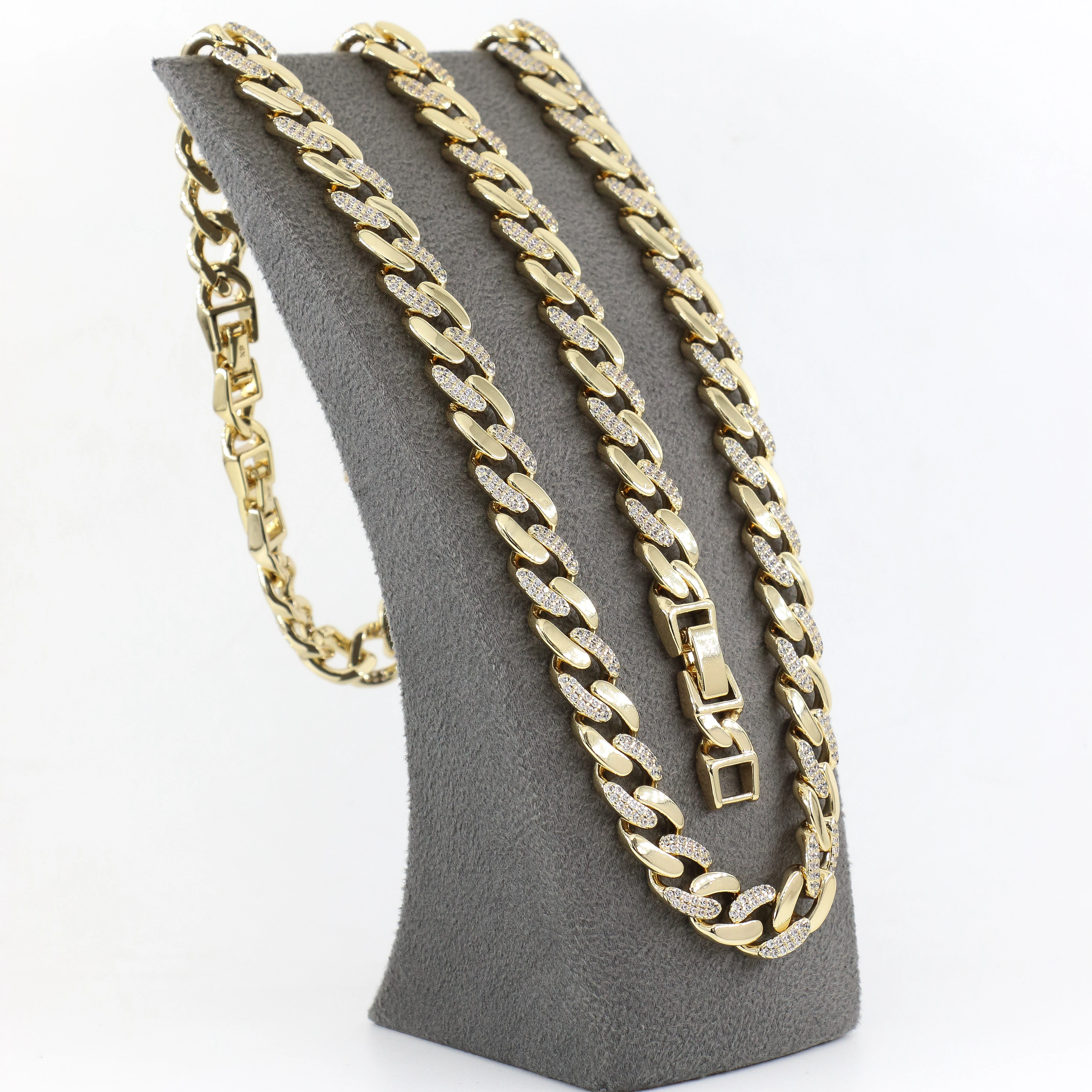 Gurmet 14 Ayar Renk Kolye Bileklik Set