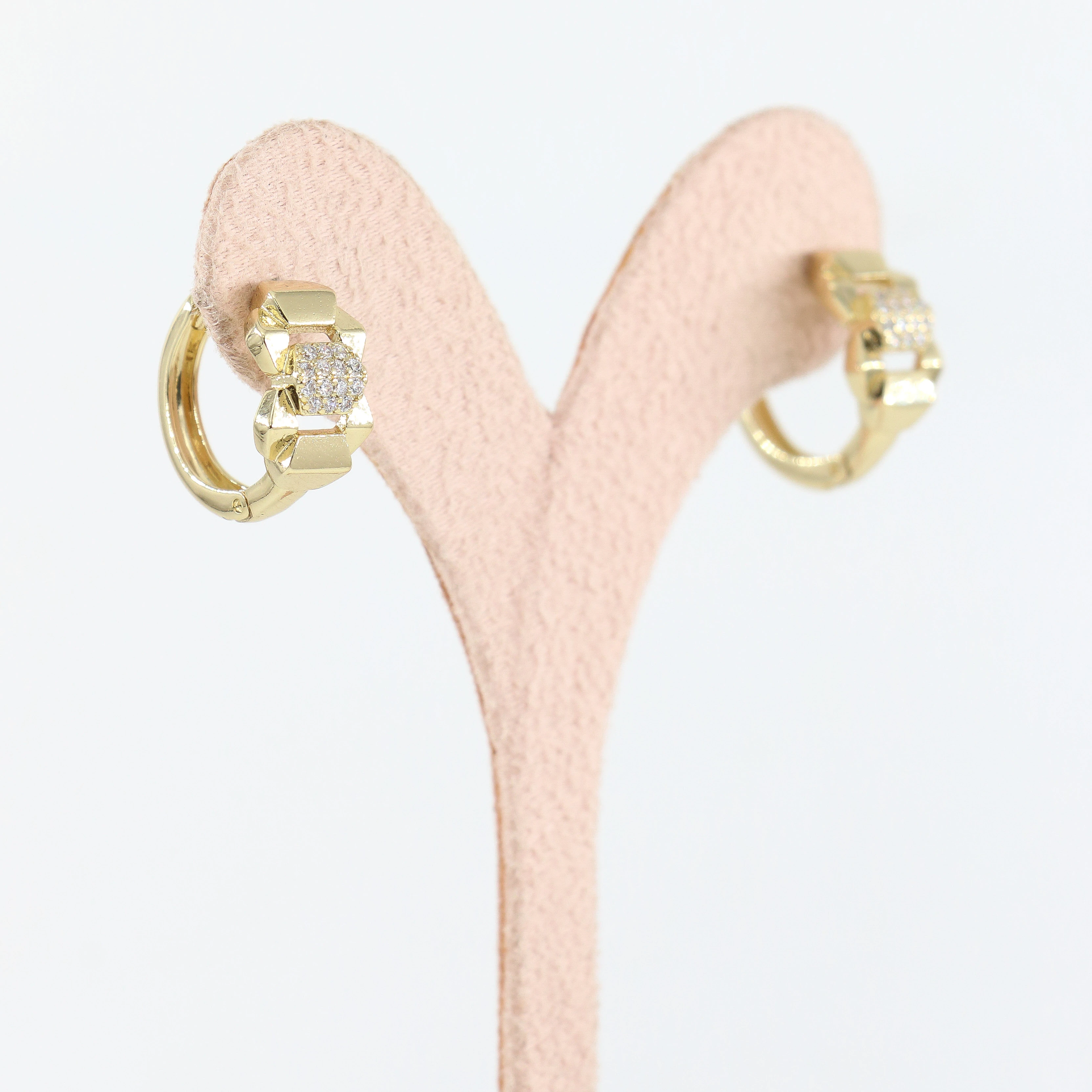 Leil 14 Ayar Renk Kadın Küpe