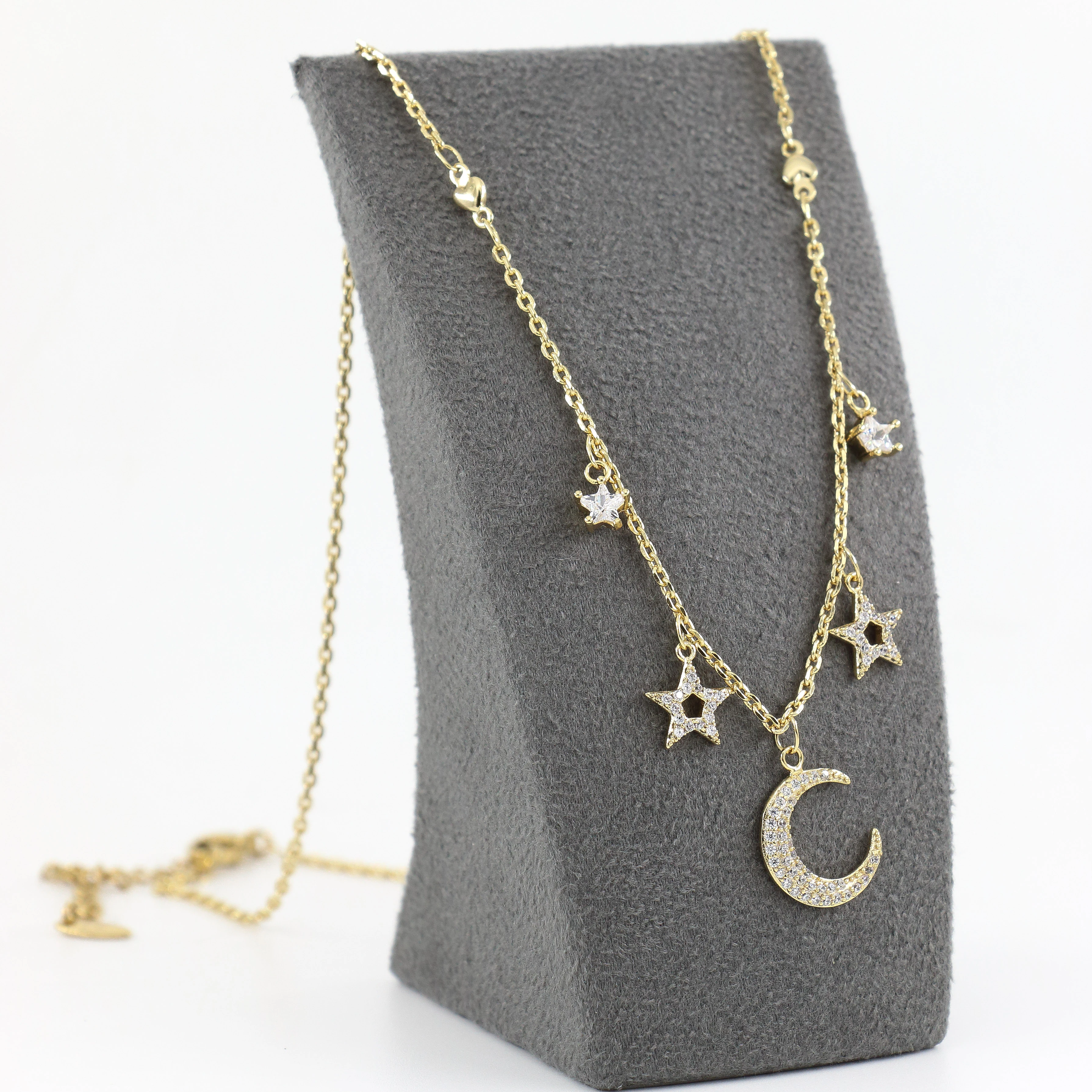 Gones 14 Ayar Renk Kadın Kolye