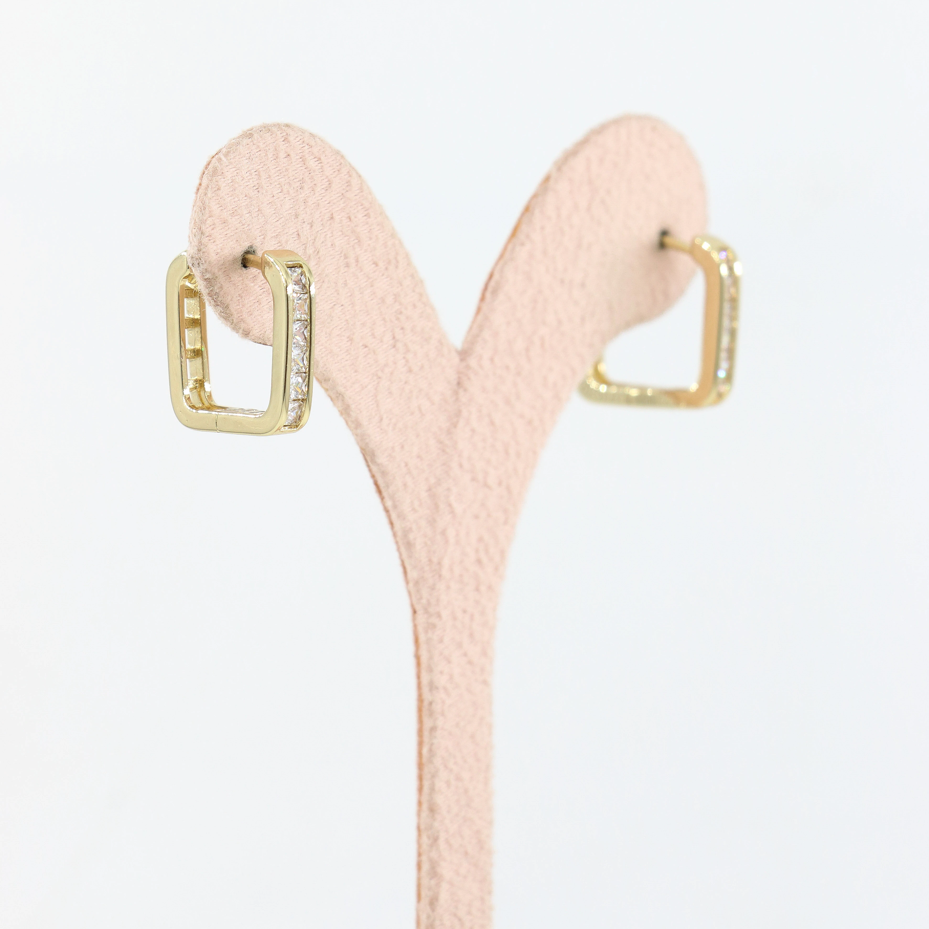 Orne 14 Ayar Renk Kadın Küpe