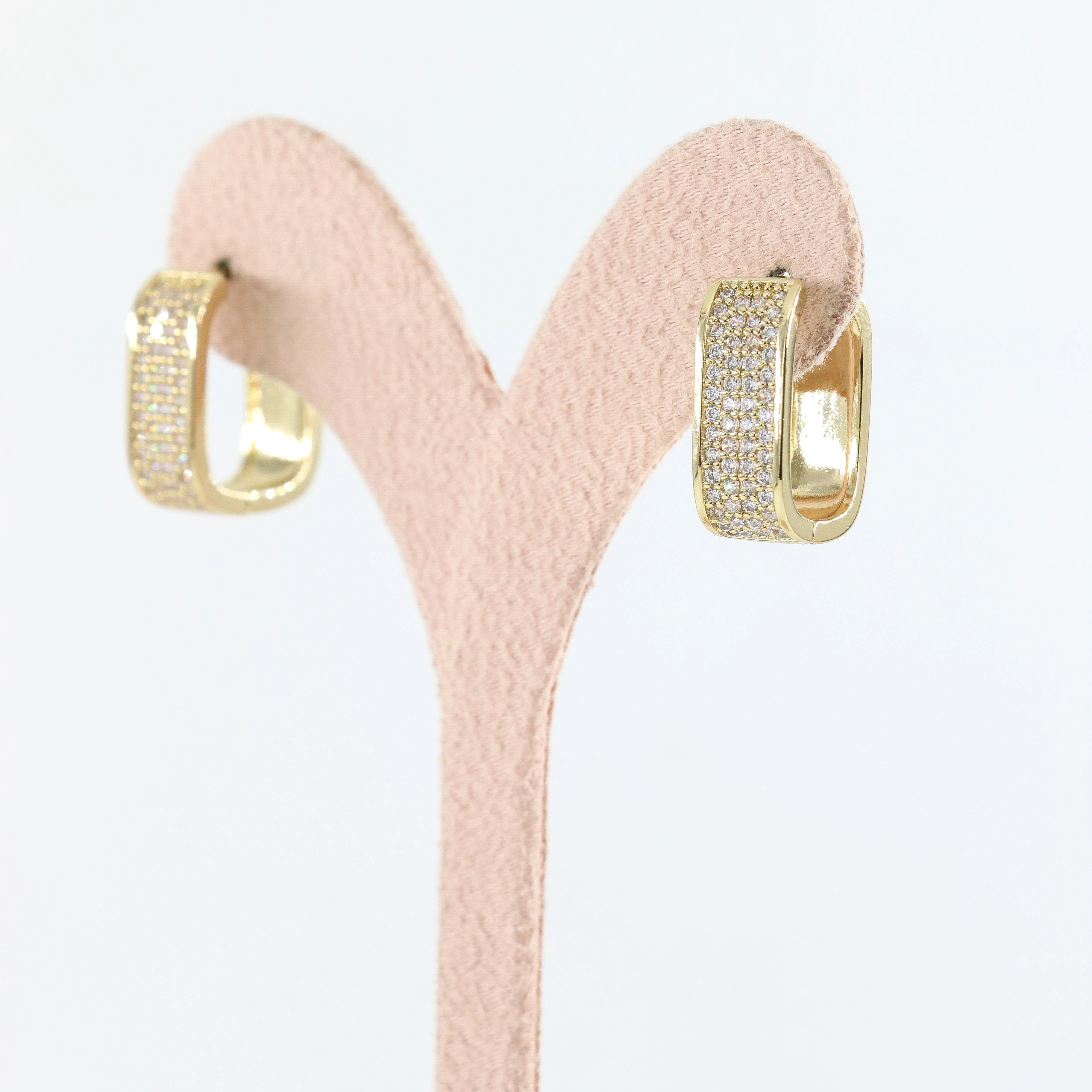 Pais 14 Ayar Renk Kadın Küpe