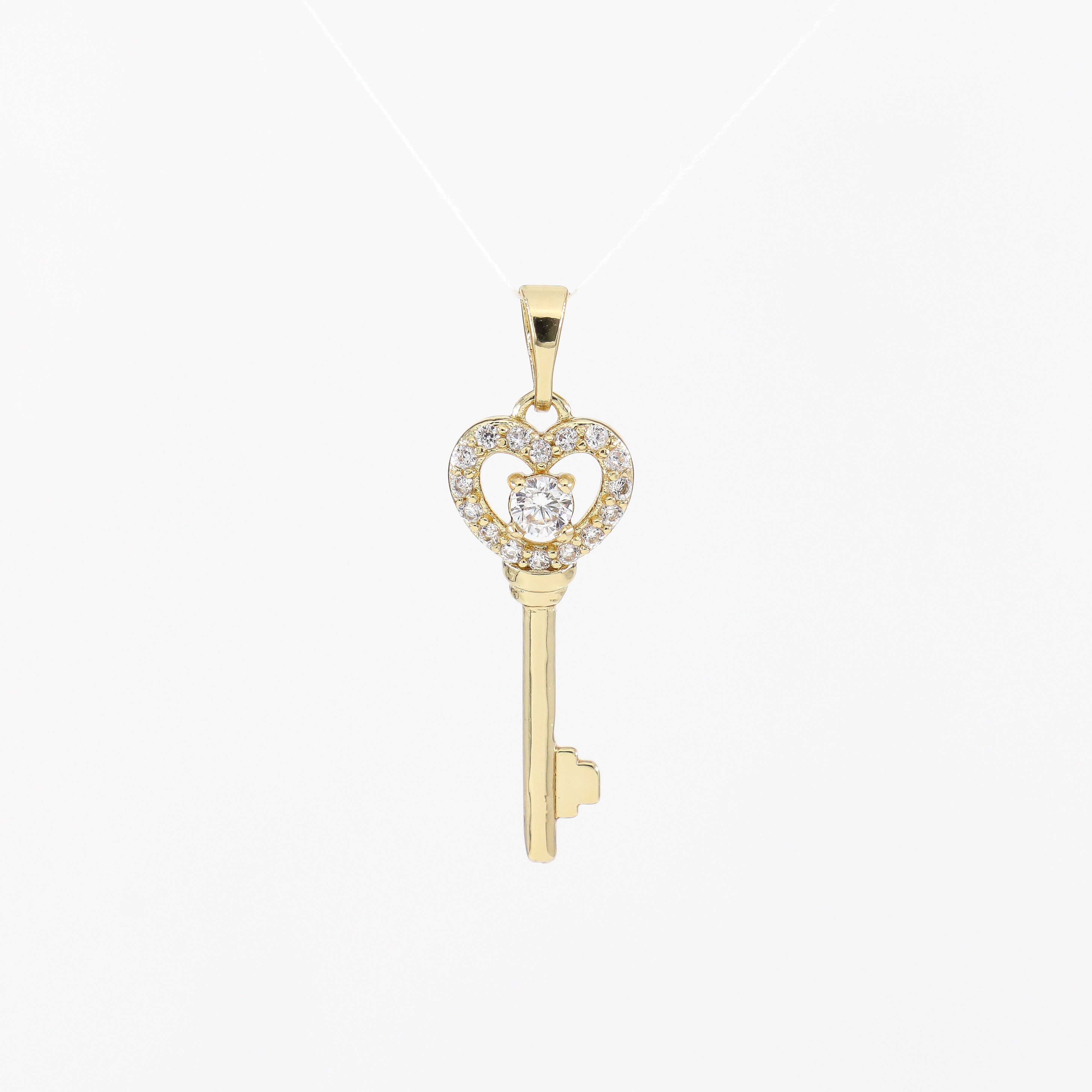 Key 14 Ayar Renk Kolye Ucu