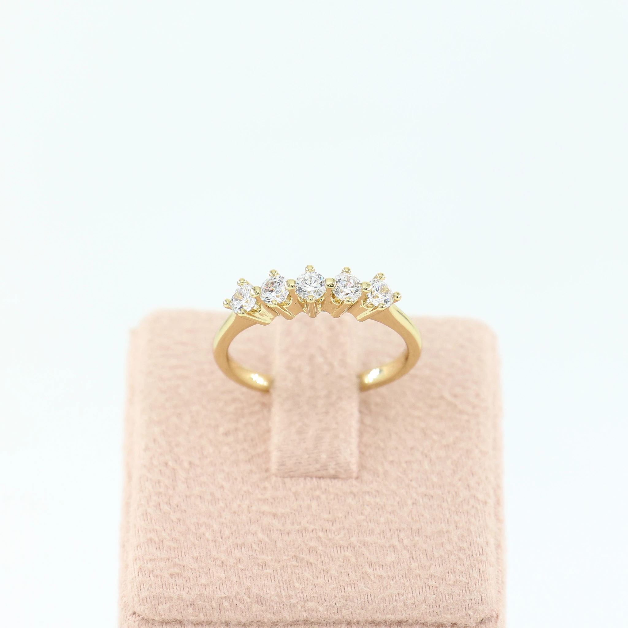Coloured Solitaire Rings Anicy 14K Colored Solitaire Ring