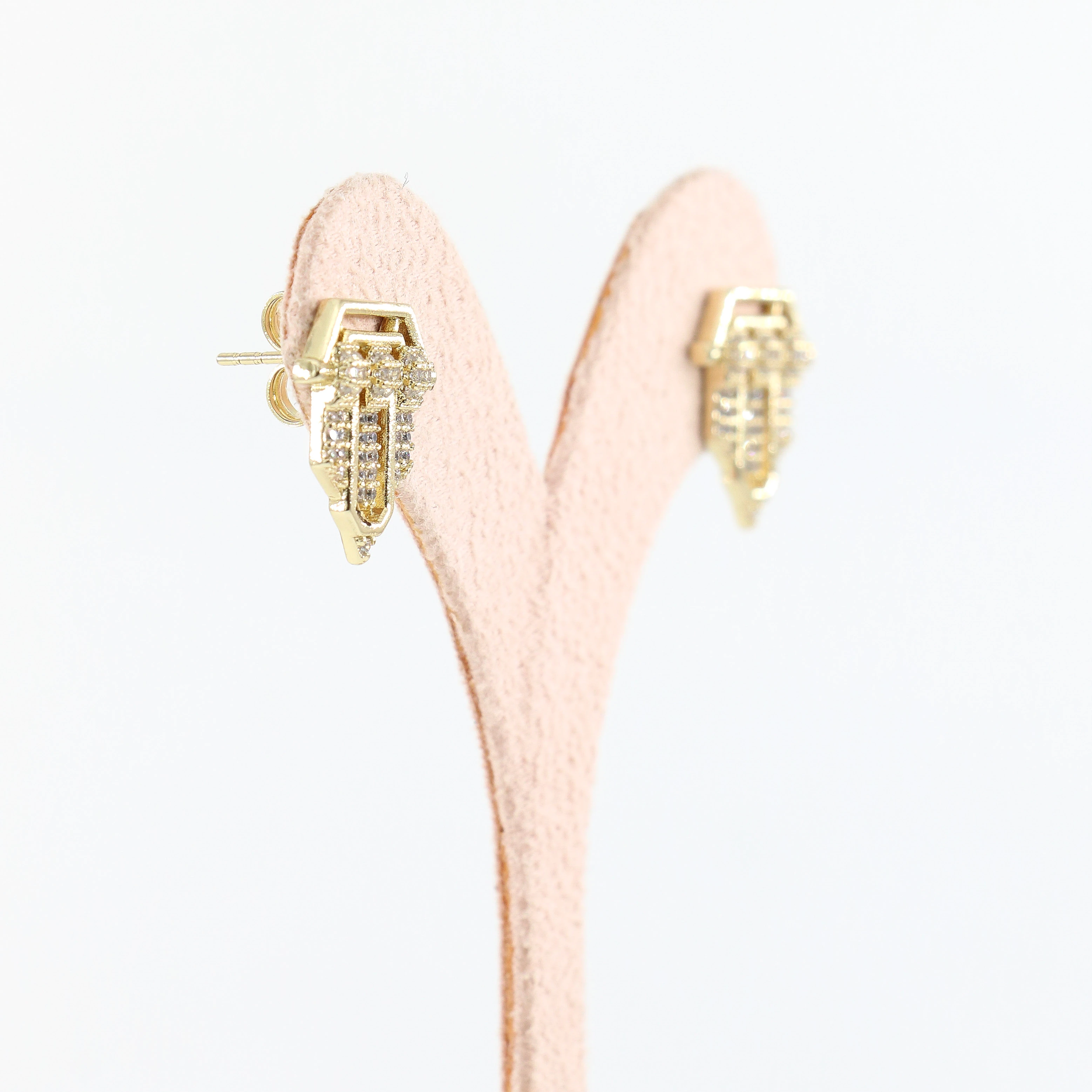 Roev 14 Ayar Renk Kadın Küpe