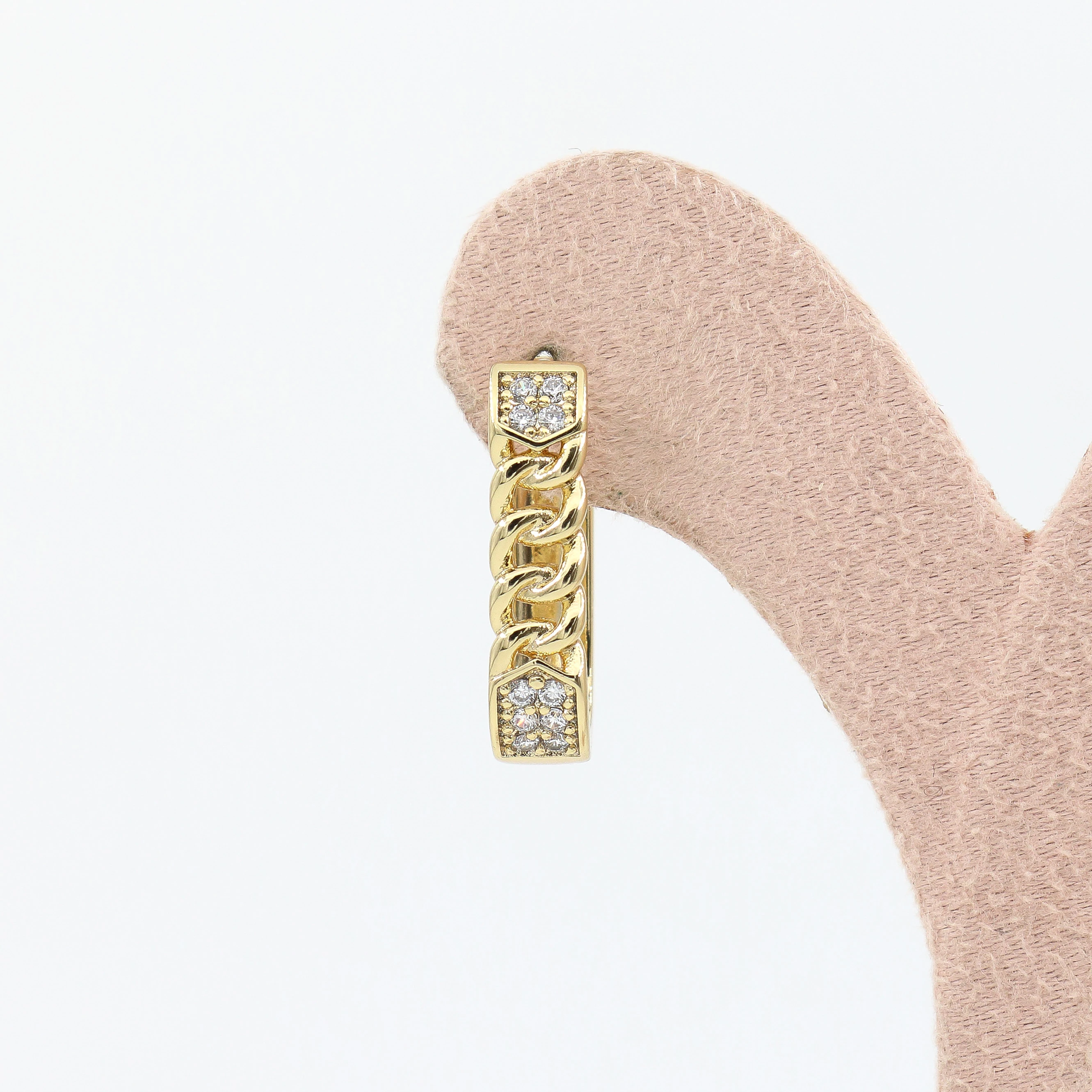 Abbe 14 Ayar Renk Kadın Küpe