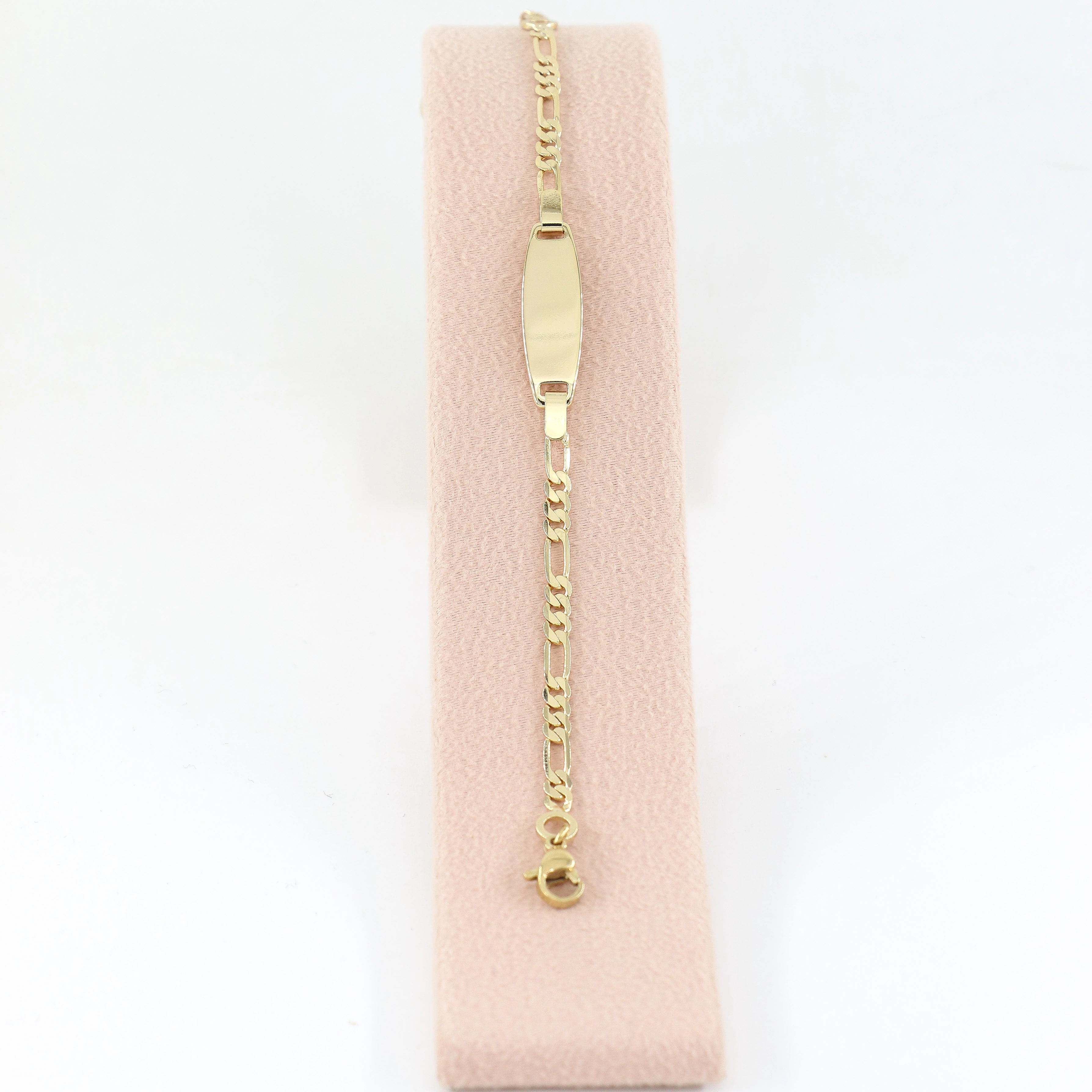 Momi 14 Ayar Renk Çocuk Künye Bileklik