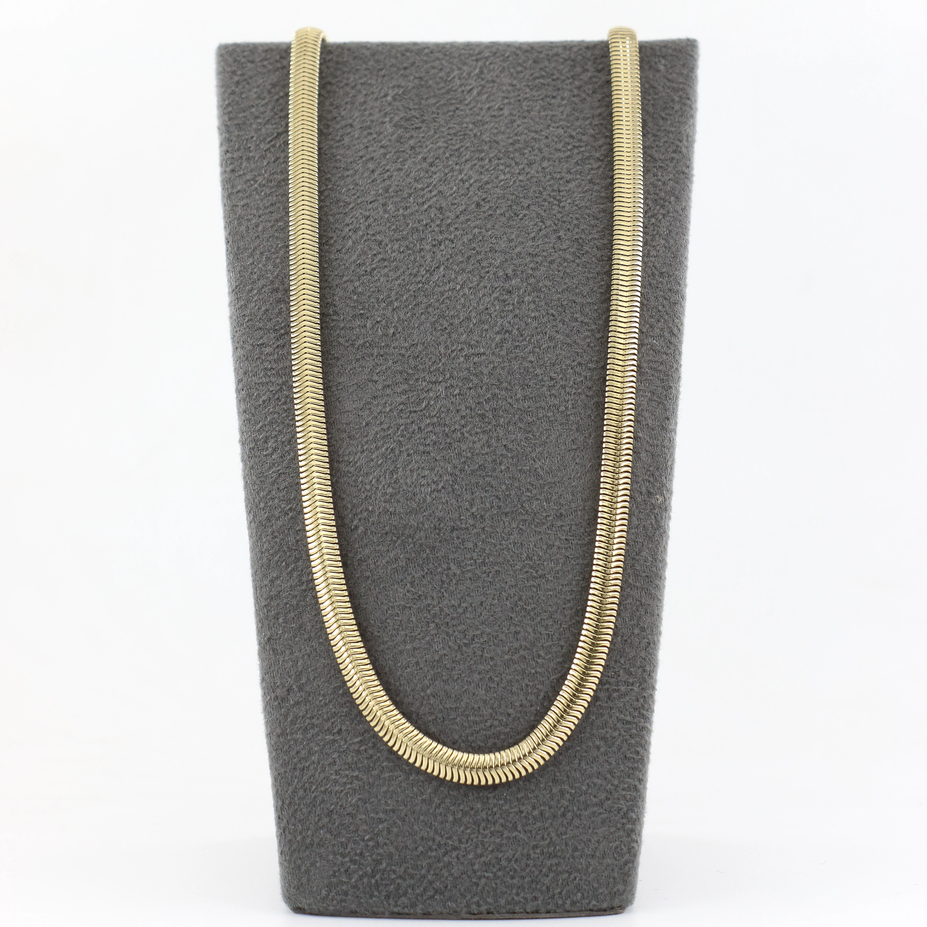 Balık Sırtı 14 Ayar Renk Zincir Kolye