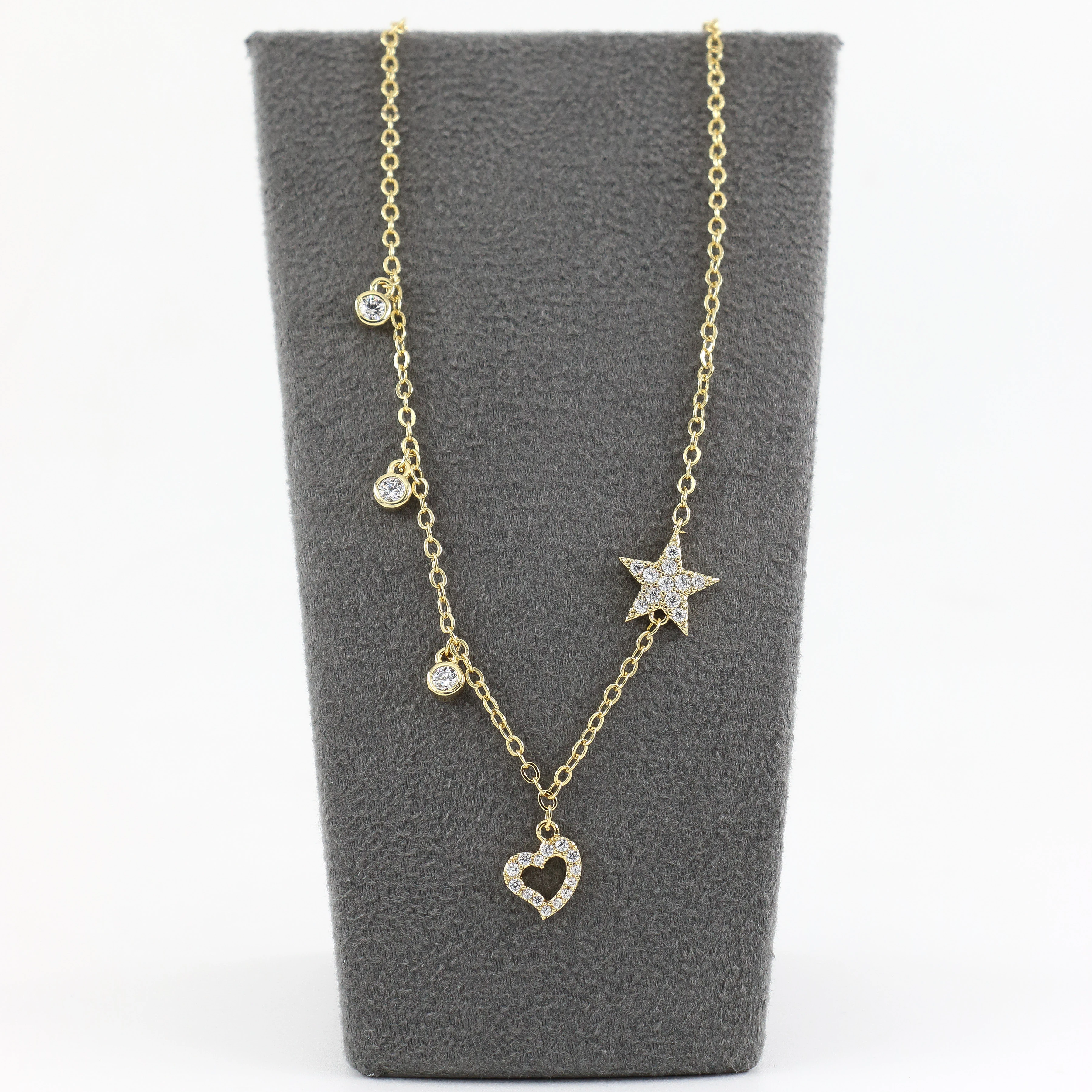 Sasas 14 Ayar Renk Kadın Kolye