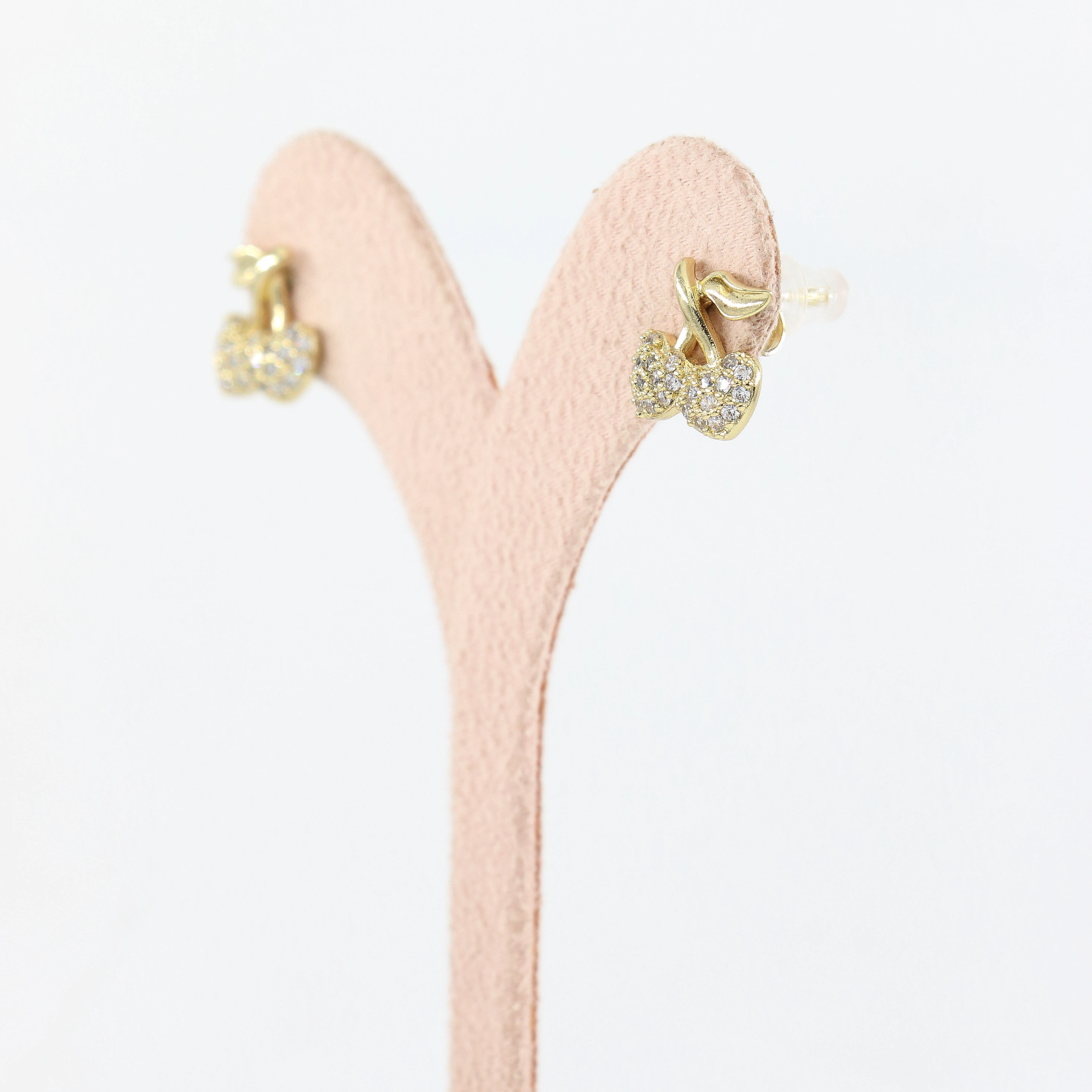 Cherry 14 Ayar Renk Kadın Küpe