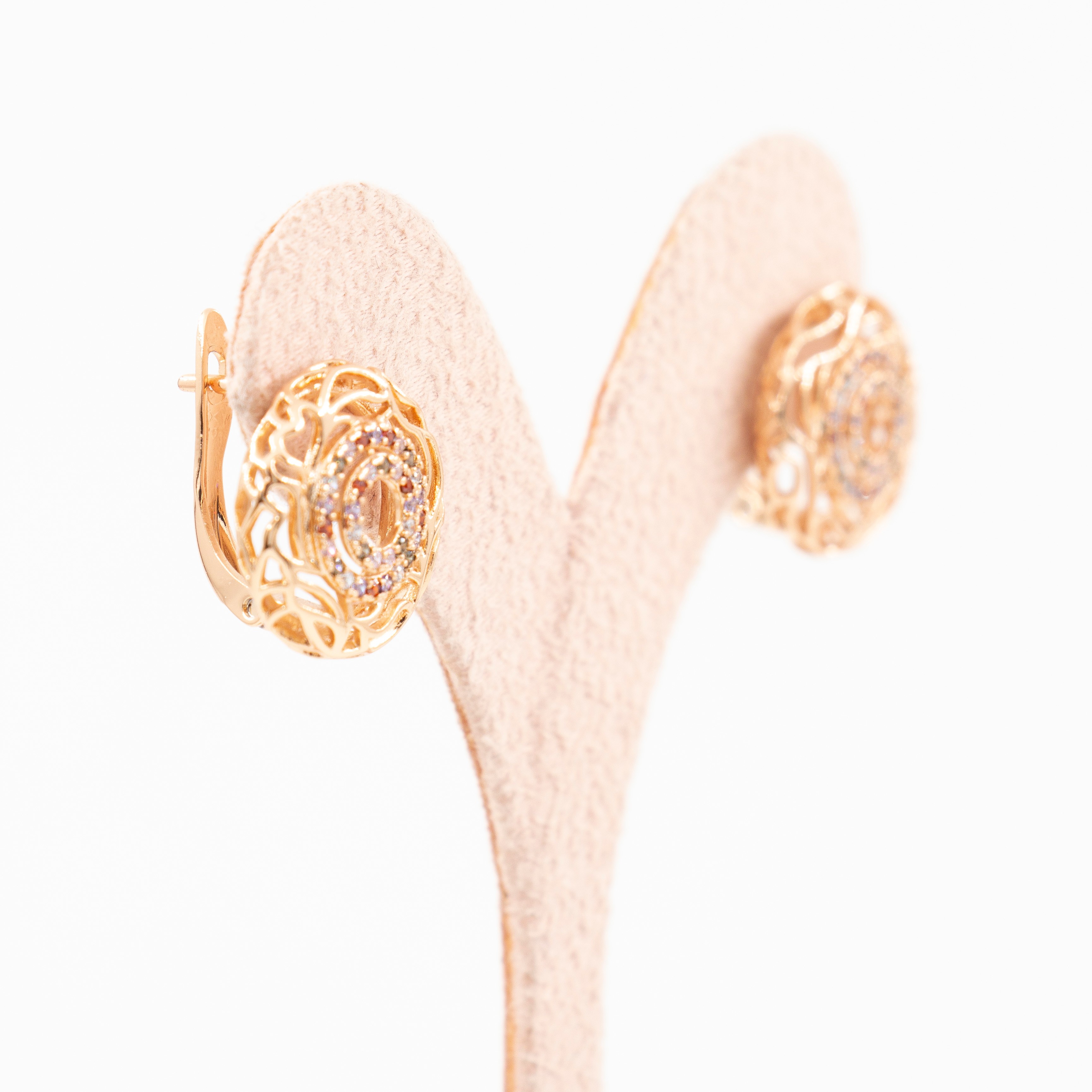 Jogu 18K Rose Gold Renk Küpe