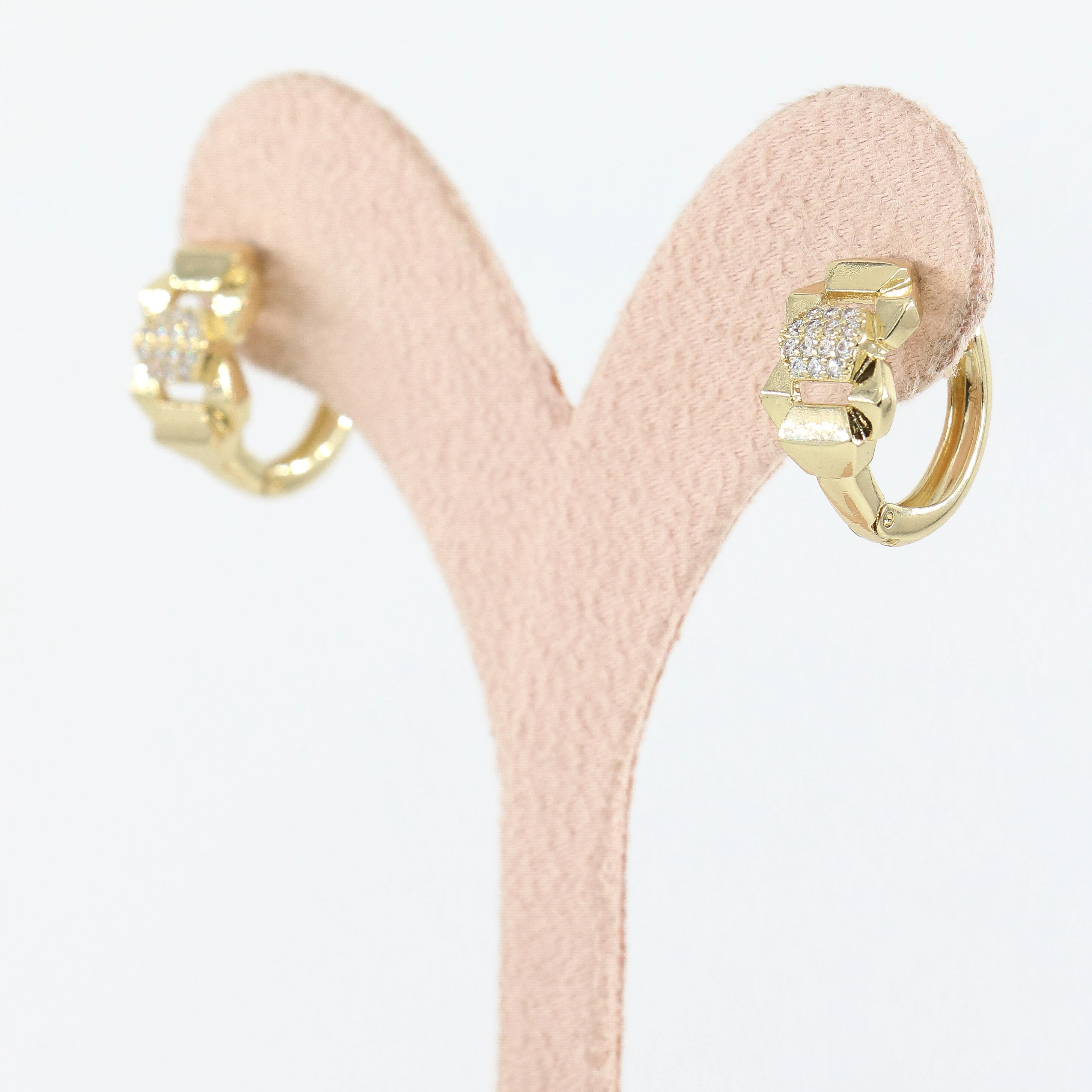 Leil 14 Ayar Renk Kadın Küpe