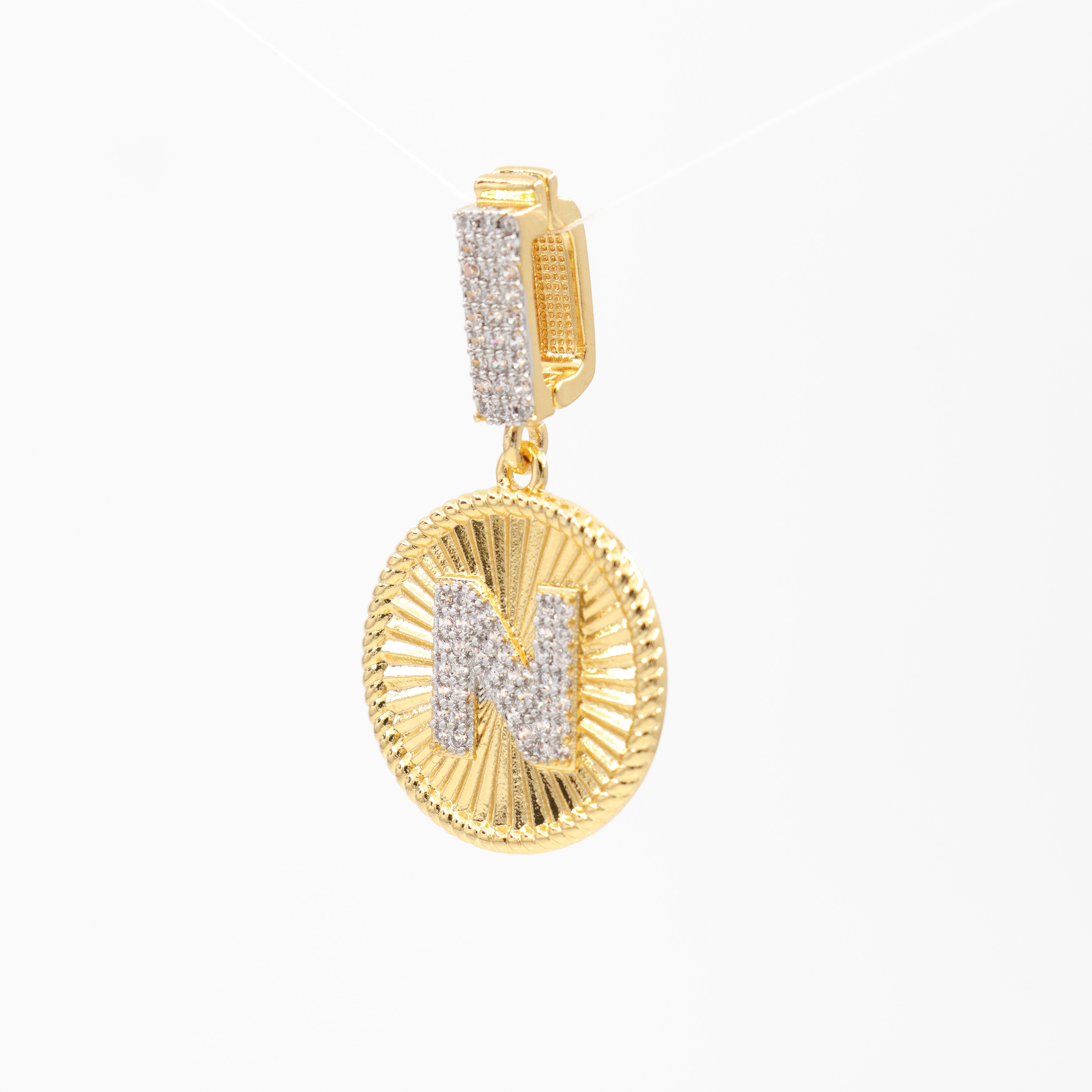 Harf Charm Kolye Ucu