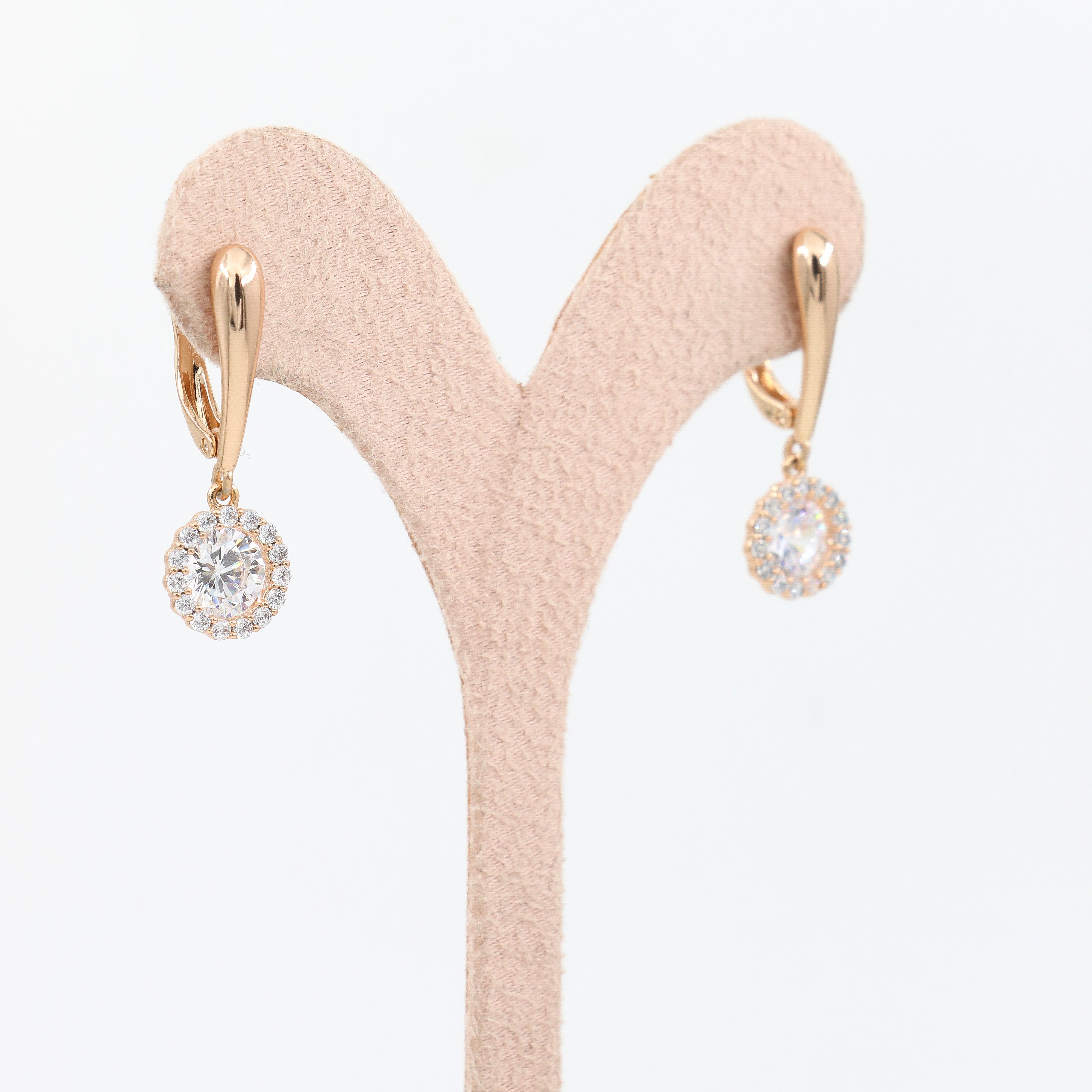 Gogi 18K Rose Gold Renk Küpe