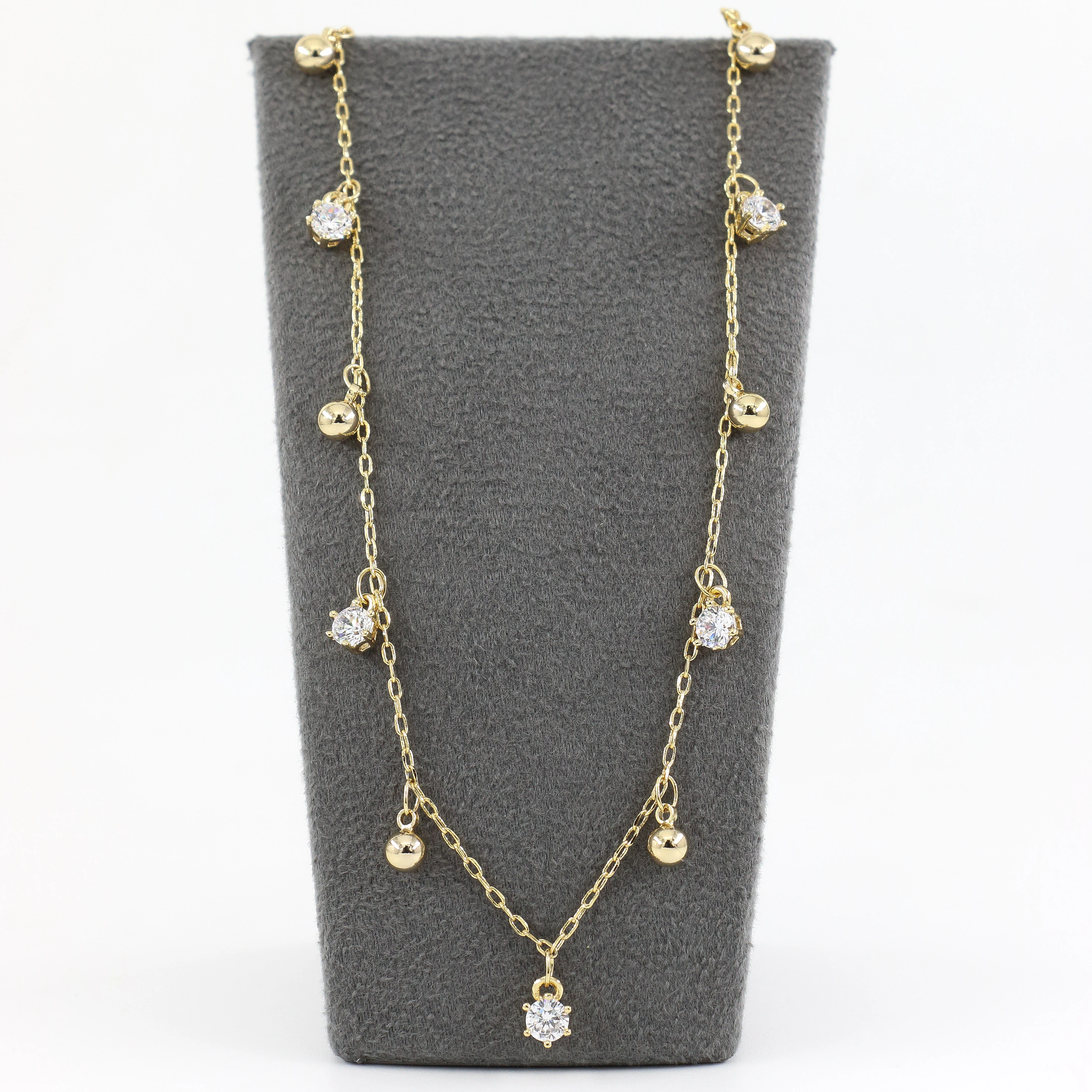 Yessi 14 Ayar Renk Kadın Kolye