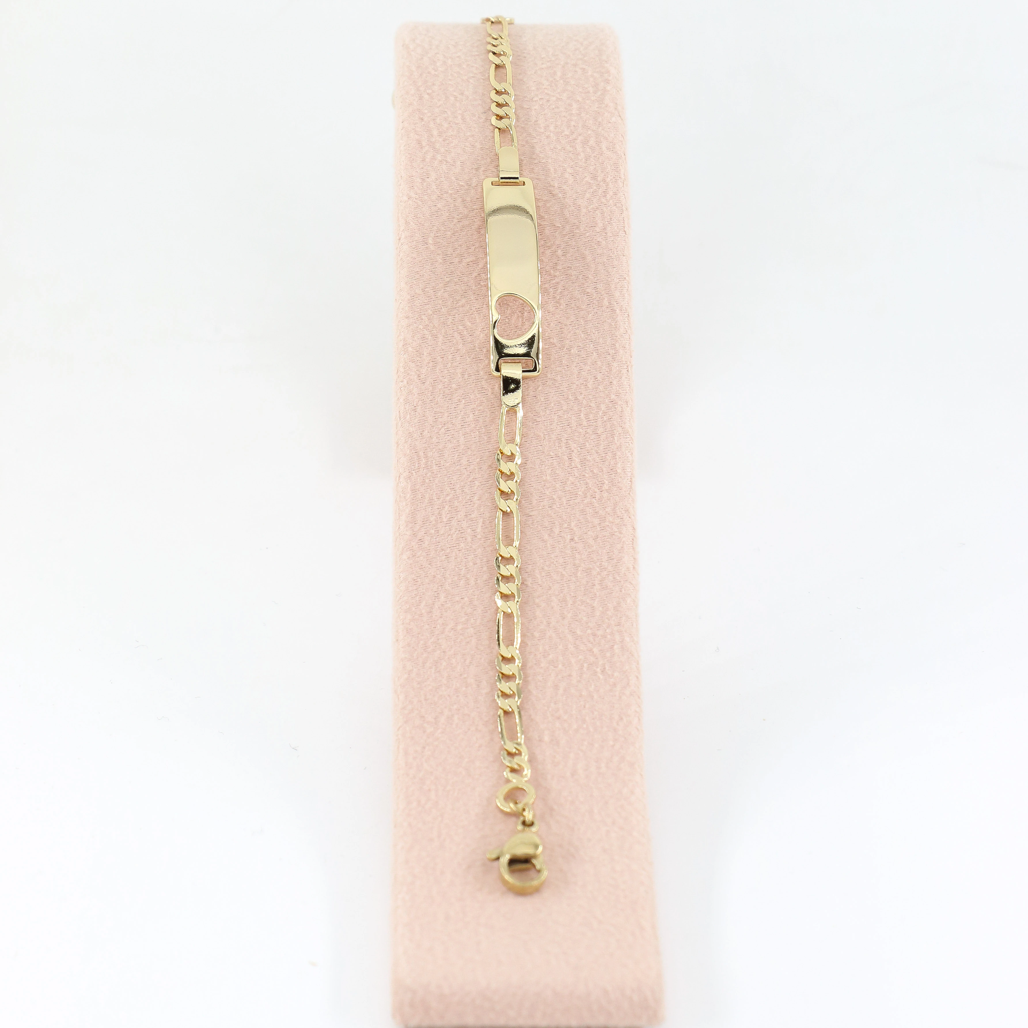 Meis 14 Ayar Renk Çocuk Künye Bileklik