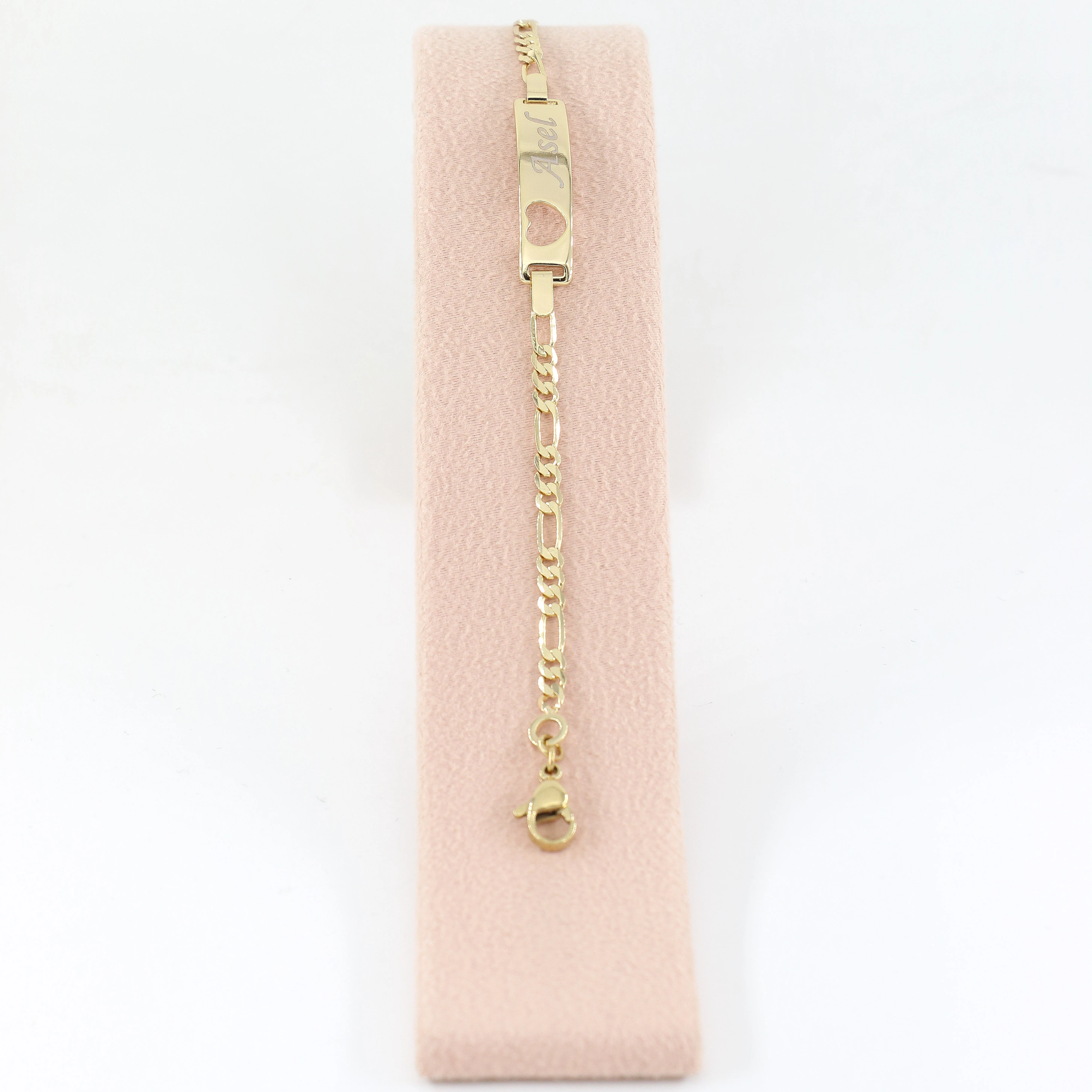 Meis 14 Ayar Renk Çocuk Künye Bileklik