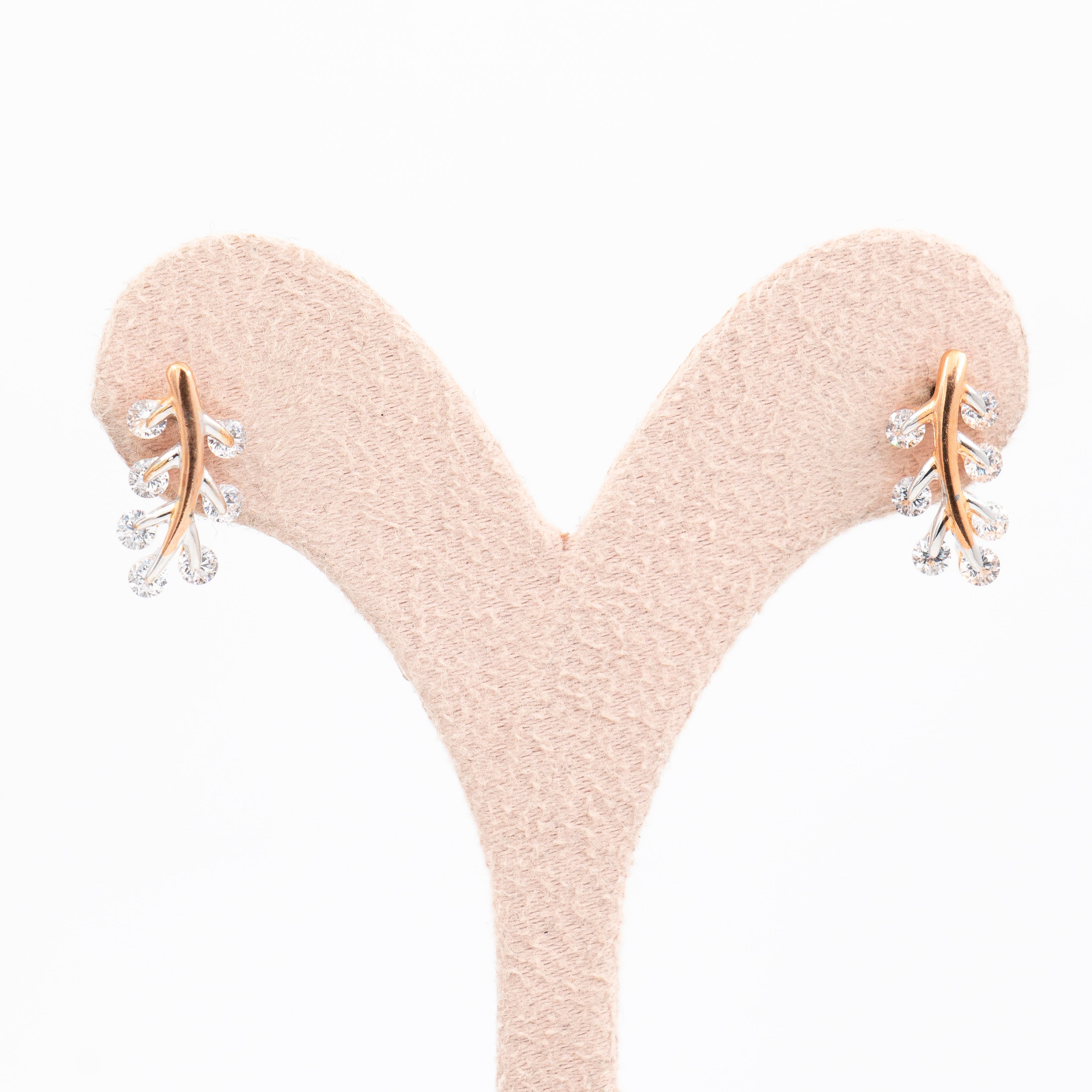 Loci 18K Rose Gold Renk Küpe