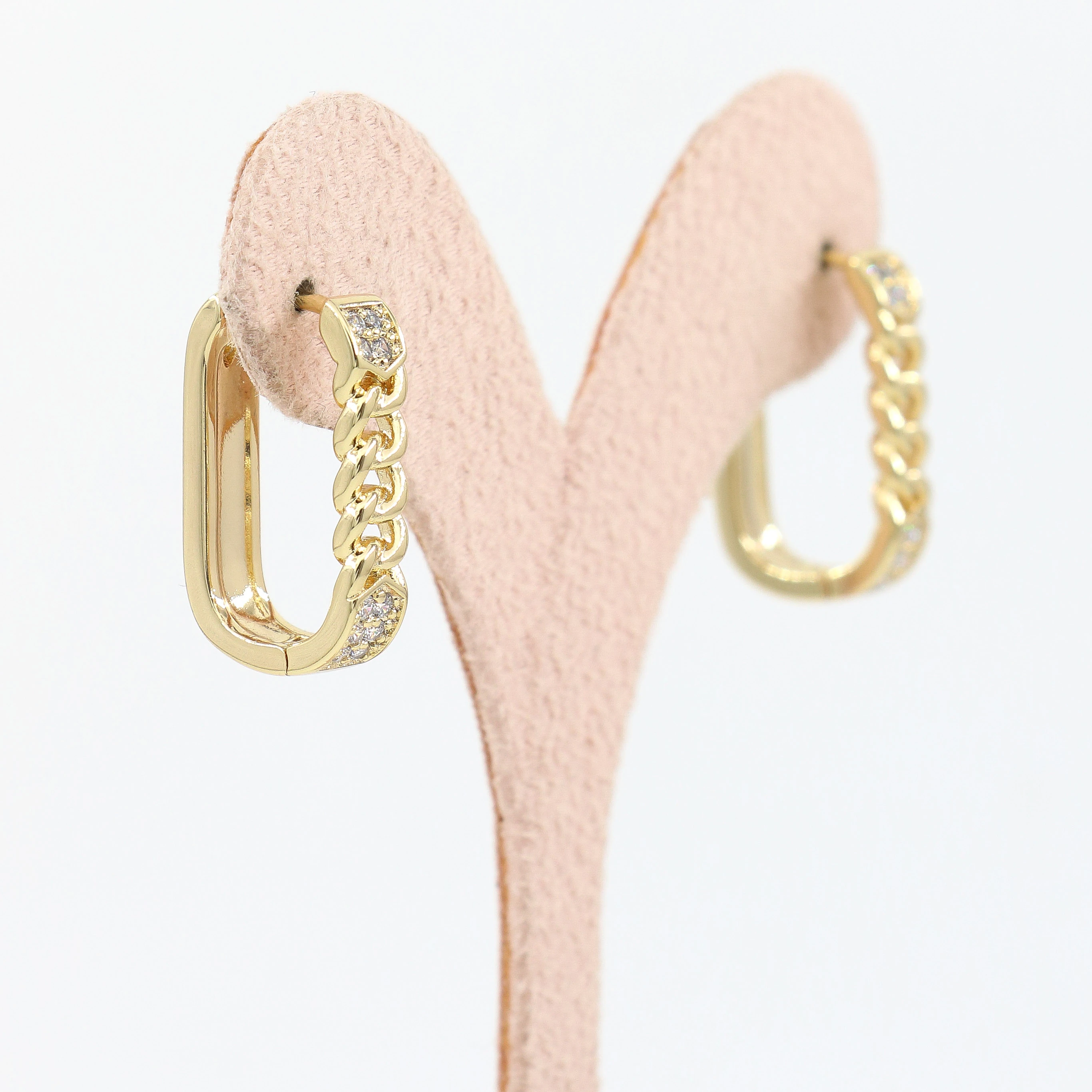 Abbe 14 Ayar Renk Kadın Küpe