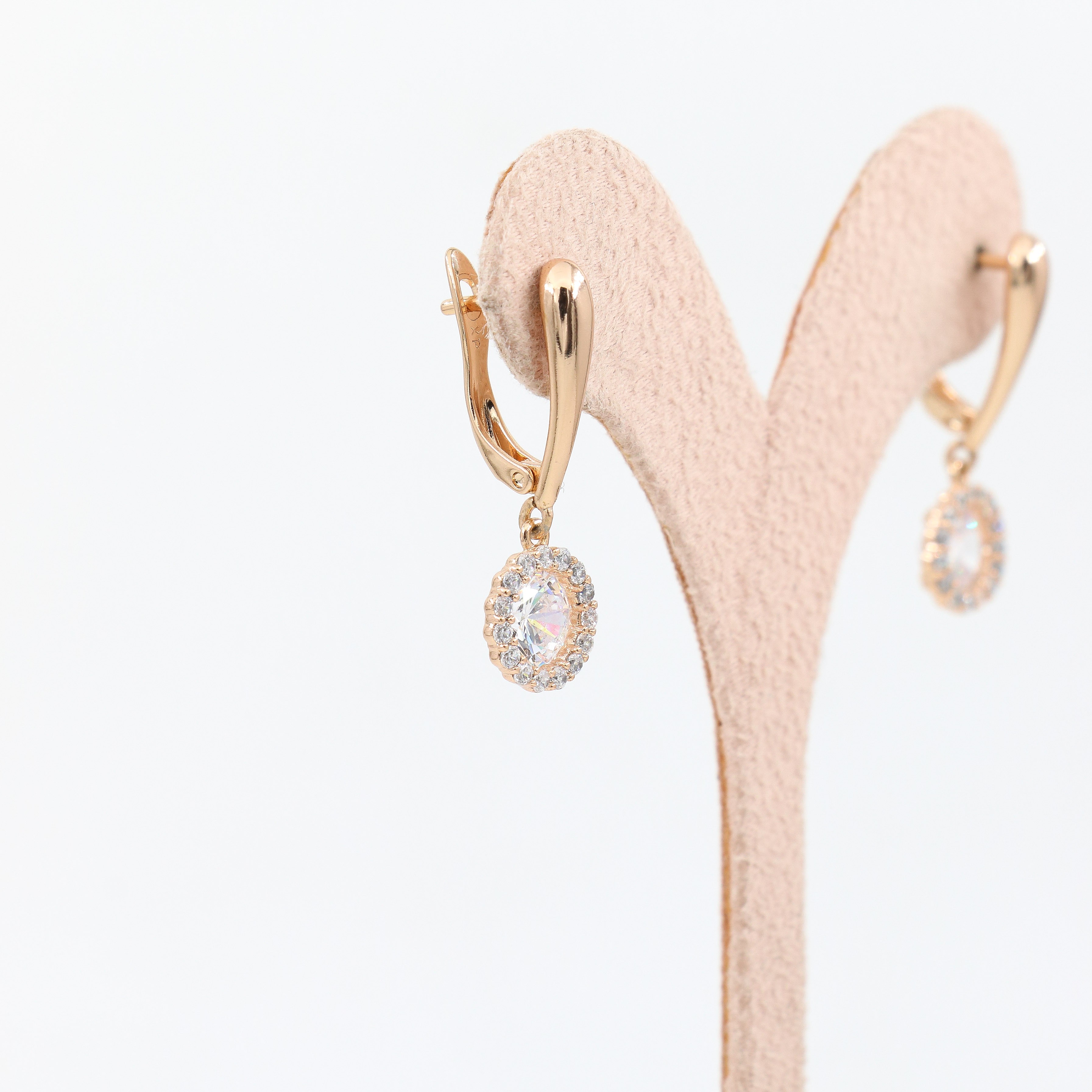 Gogi 18K Rose Gold Renk Küpe