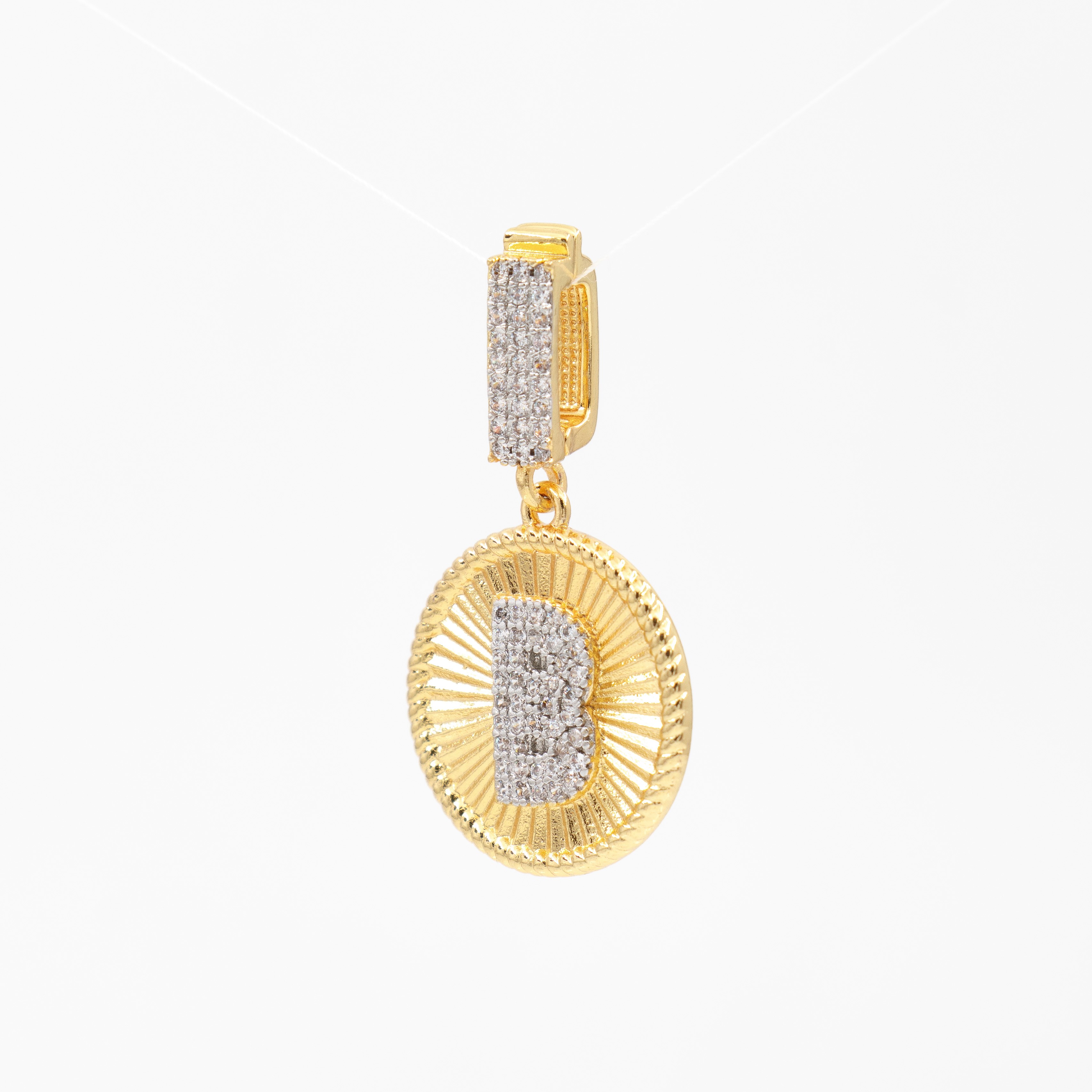 Harf Charm Kolye Ucu