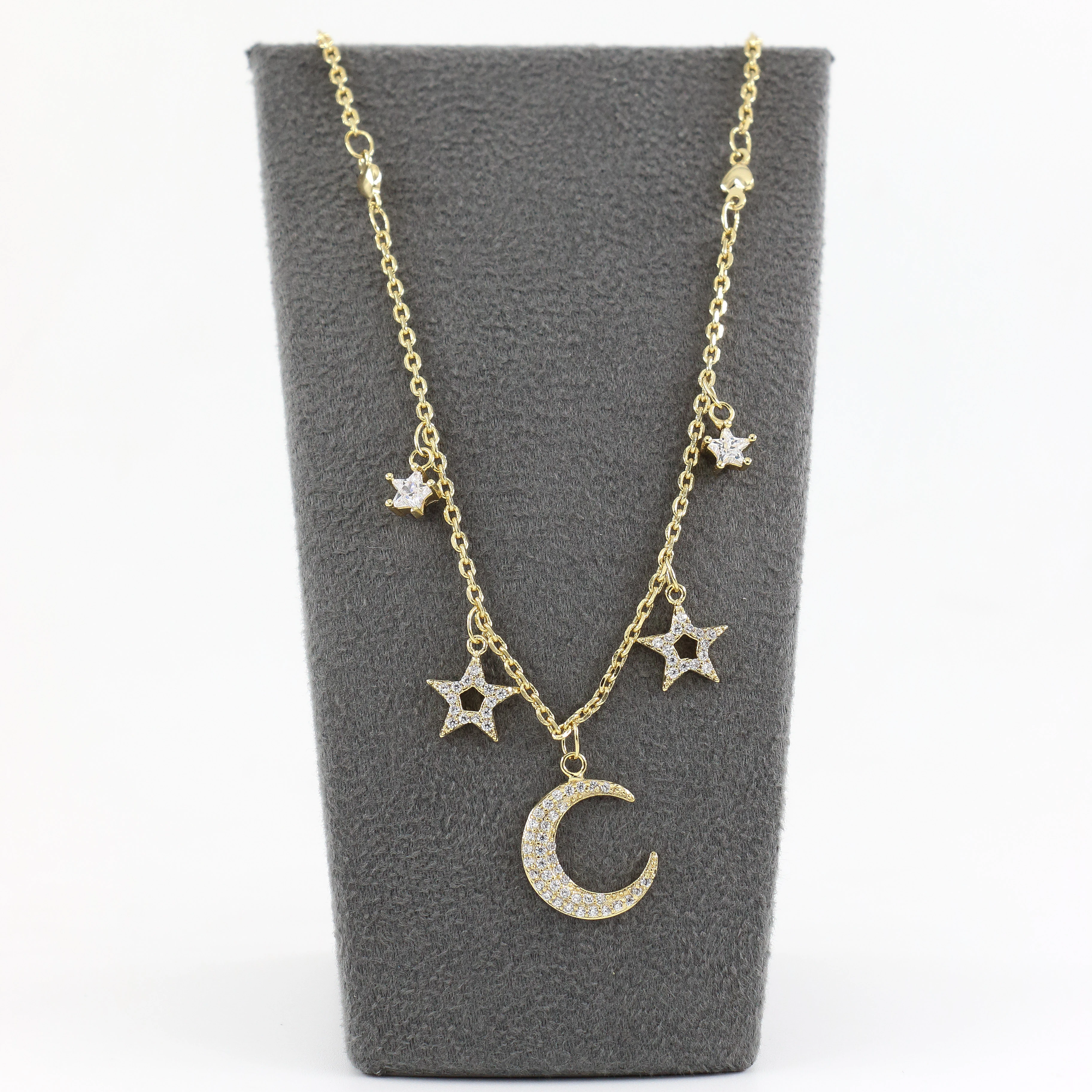 Gones 14 Ayar Renk Kadın Kolye