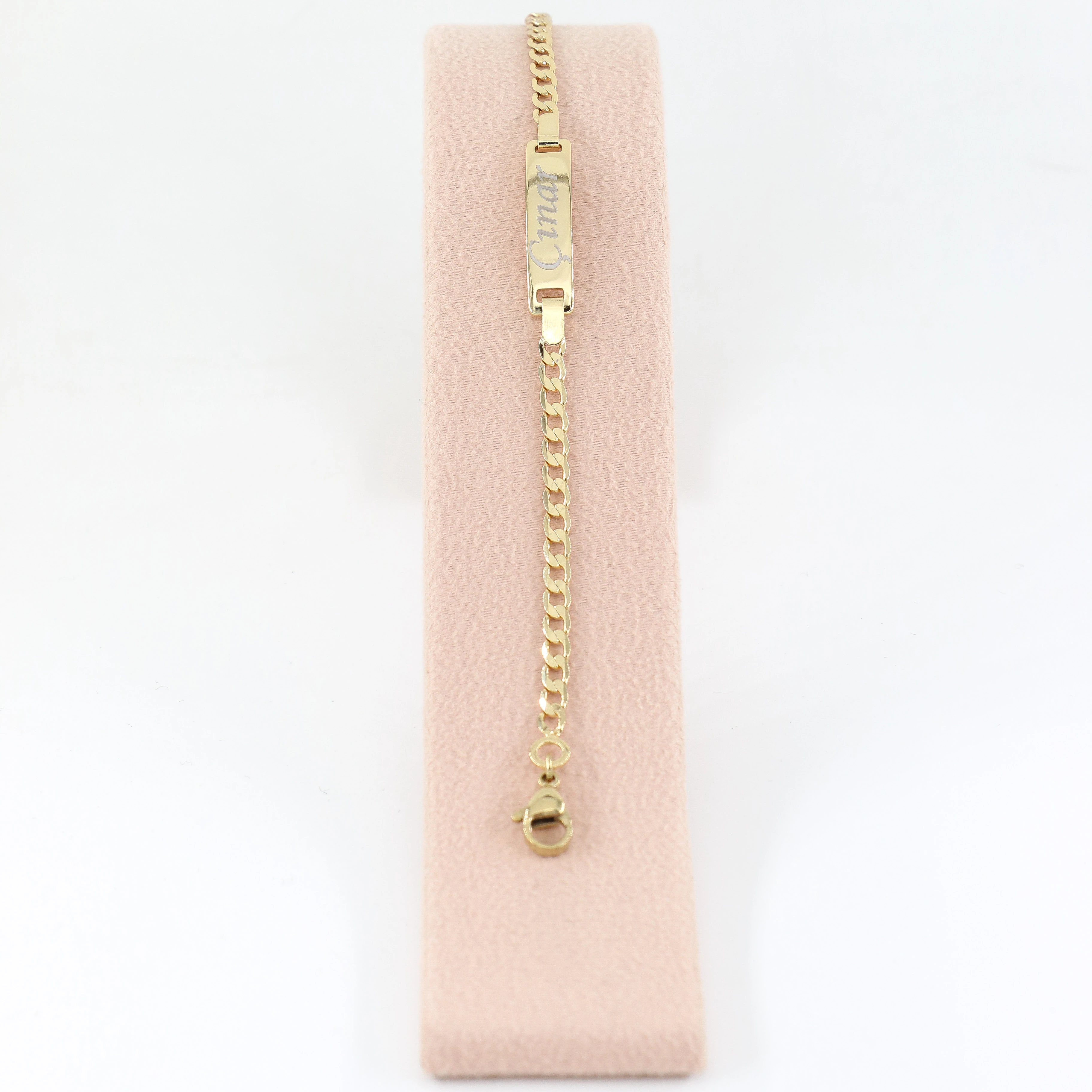 Inhos 14 Ayar Renk Çocuk Künye Bileklik