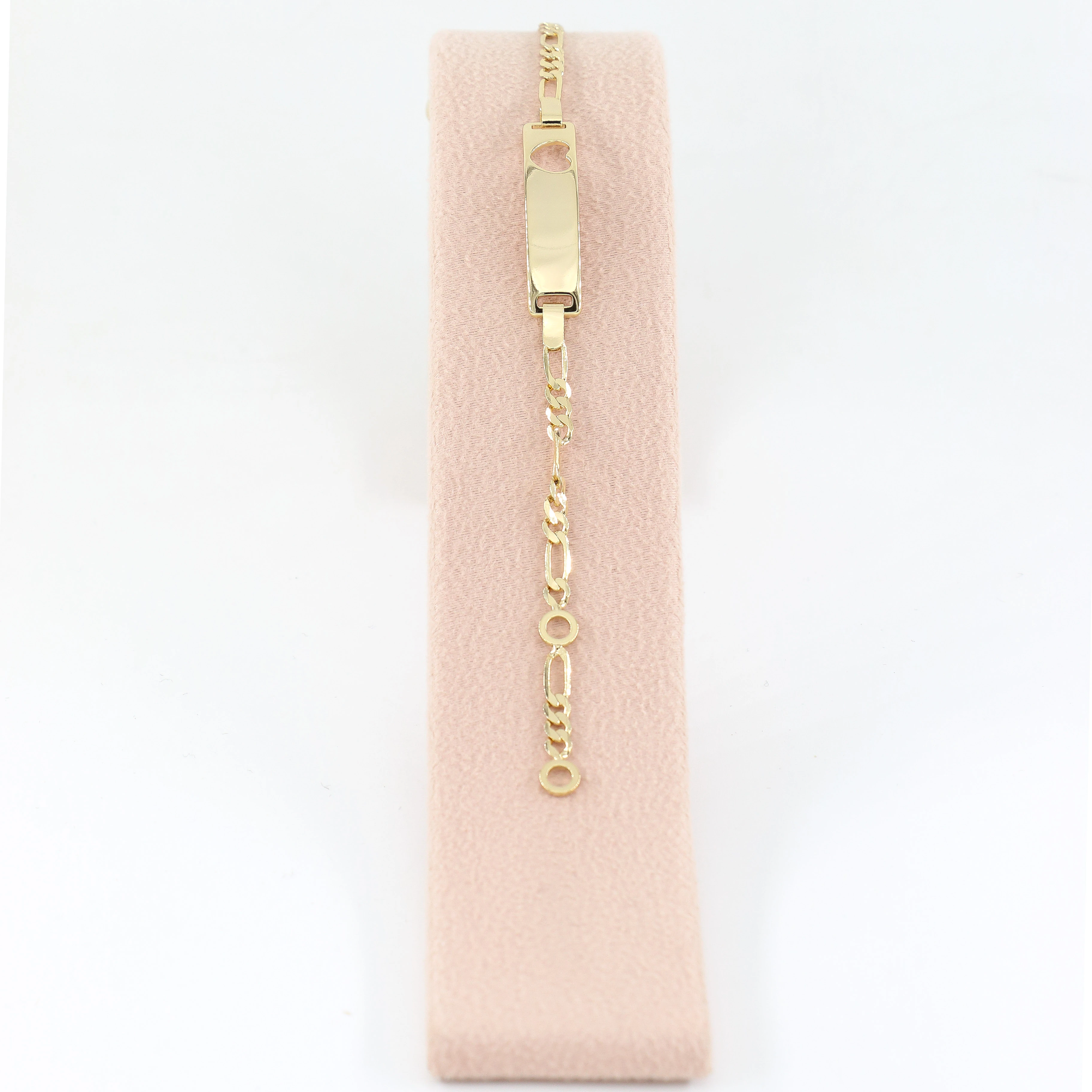 Meis 14 Ayar Renk Çocuk Künye Bileklik