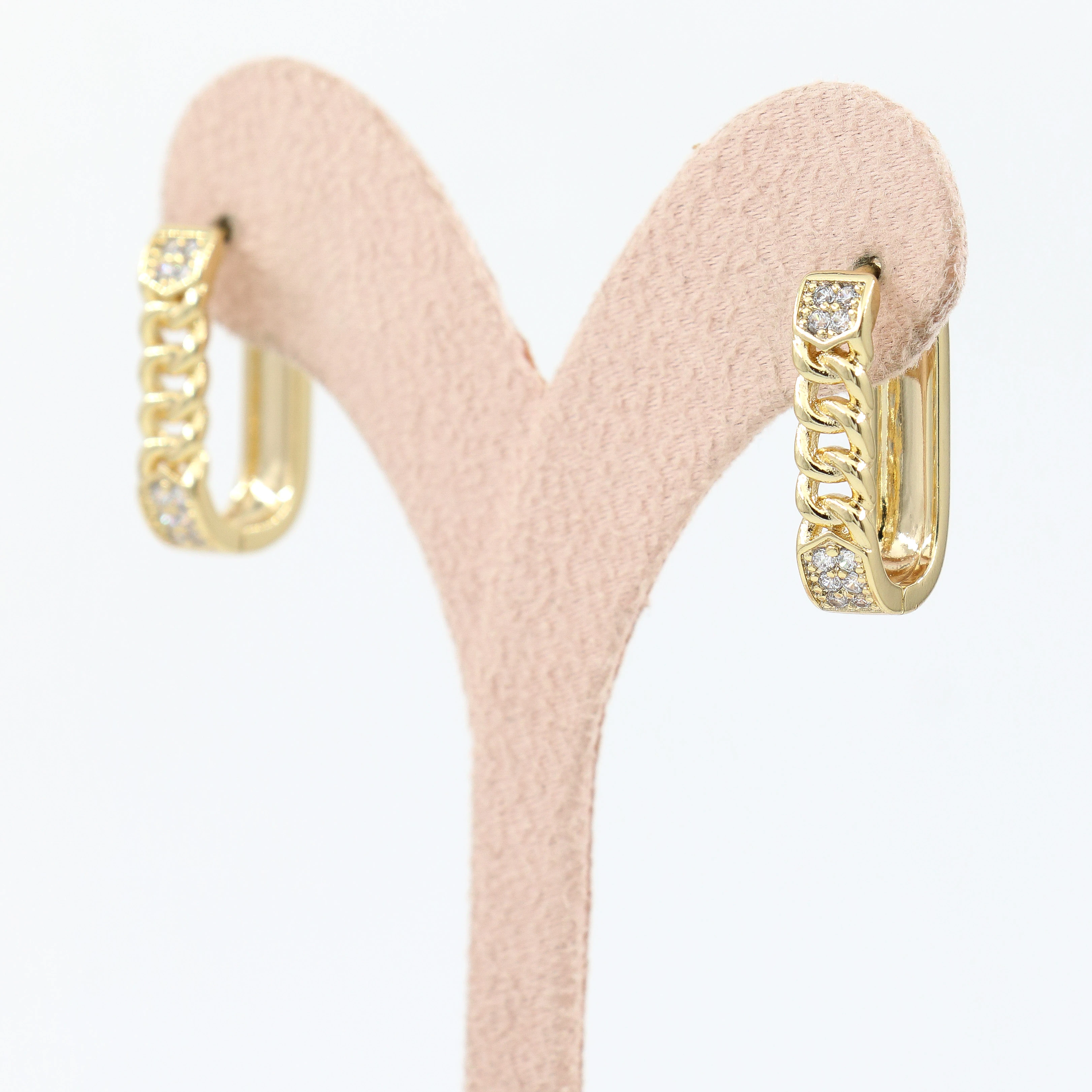 Abbe 14 Ayar Renk Kadın Küpe