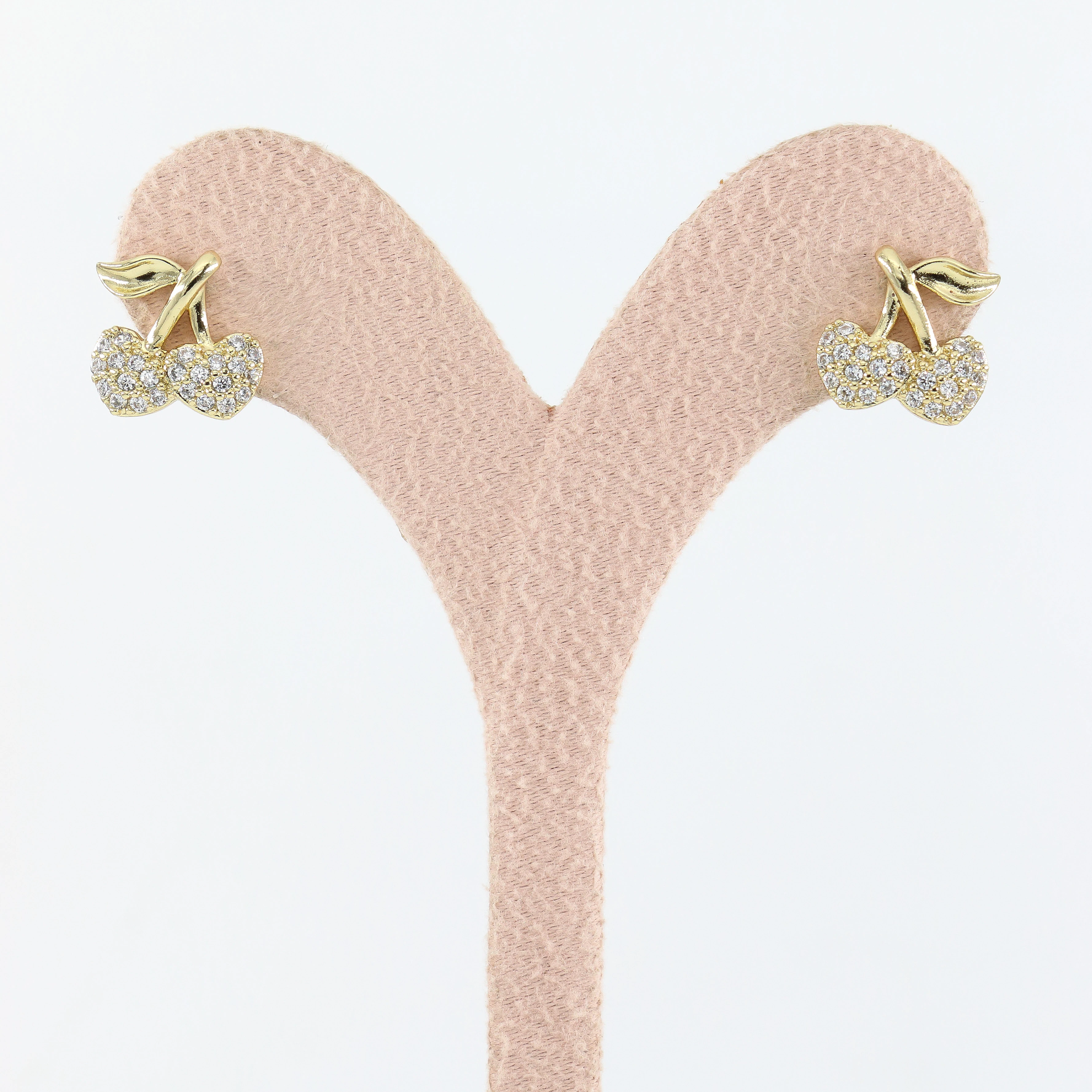 Cherry 14 Ayar Renk Kadın Küpe