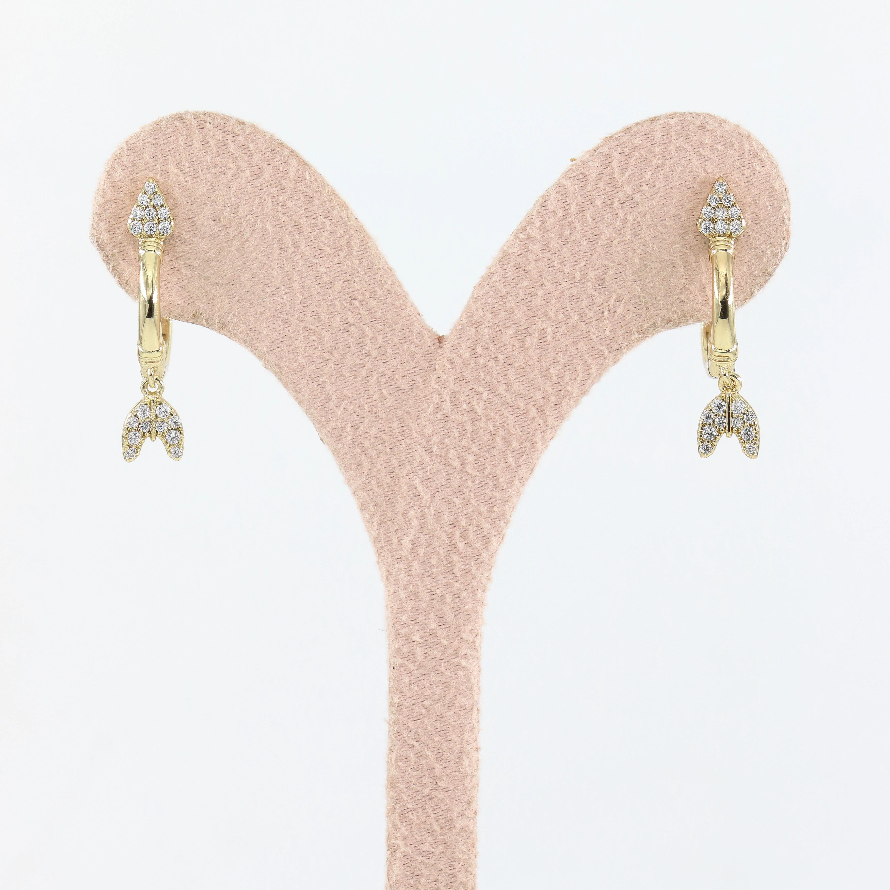 Balz 14 Ayar Renk Kadın Küpe