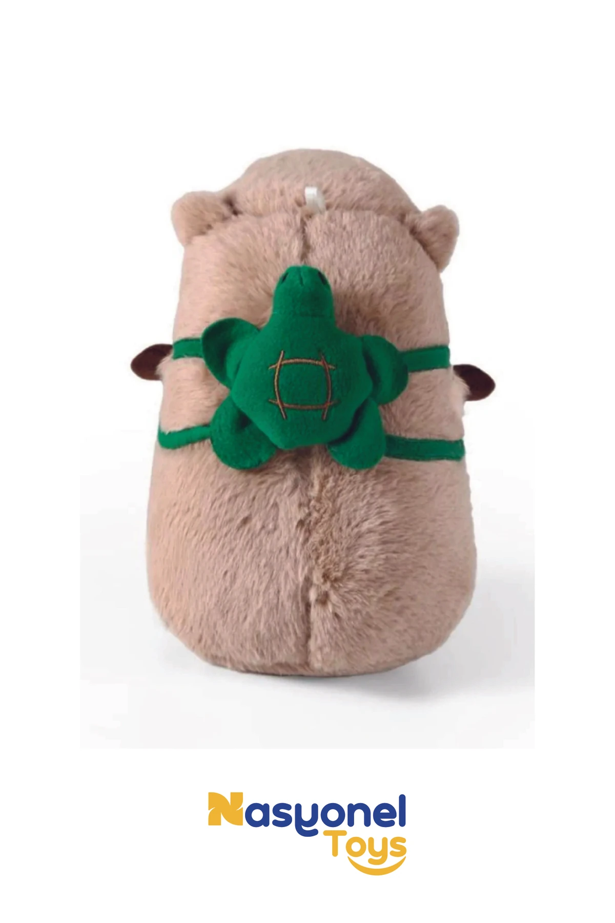Sevimli Capybara Peluş Oyuncak – Yumuşak Elyaf Dolgulu 30 cm Peluş