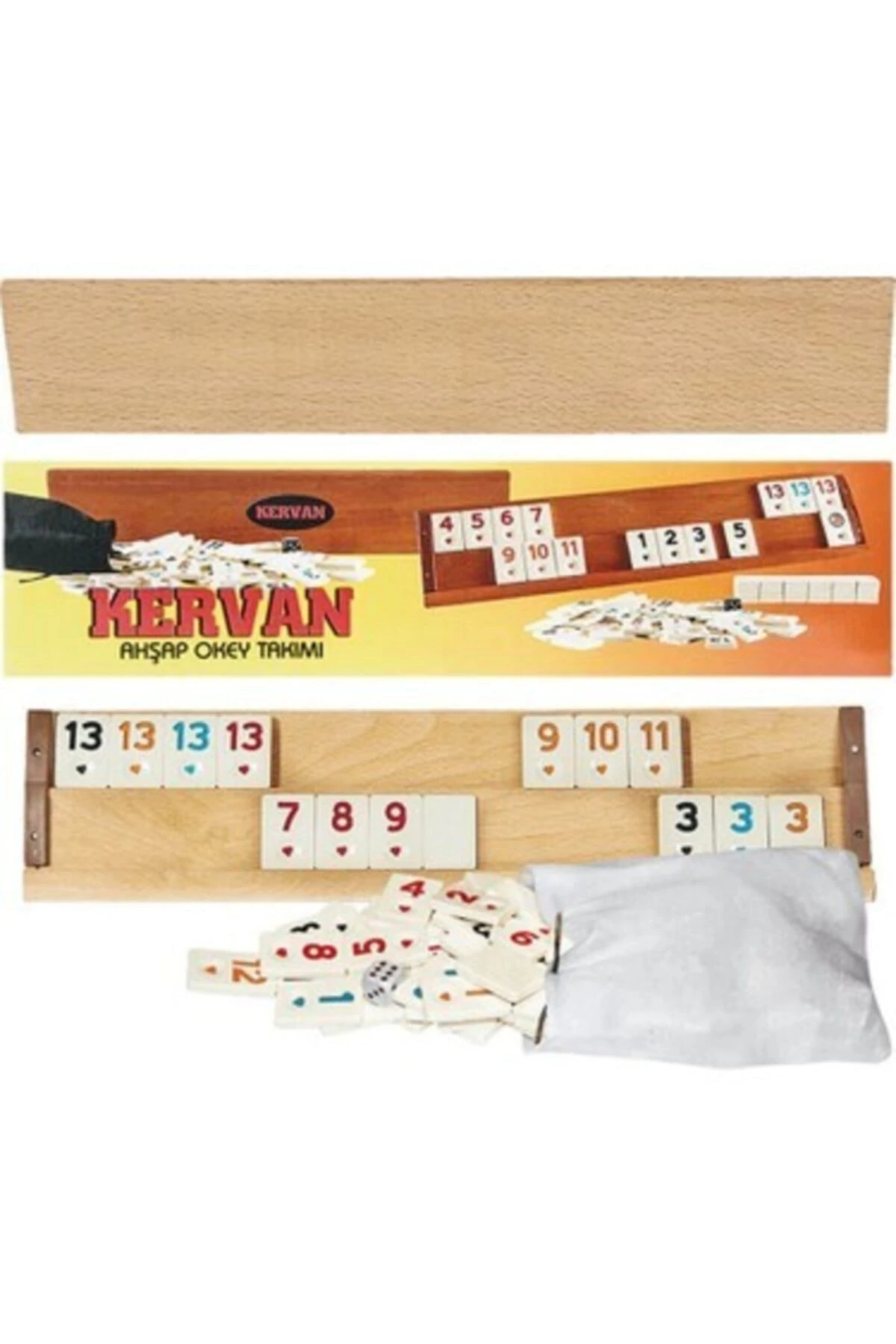 Ağaç Okey Takımı