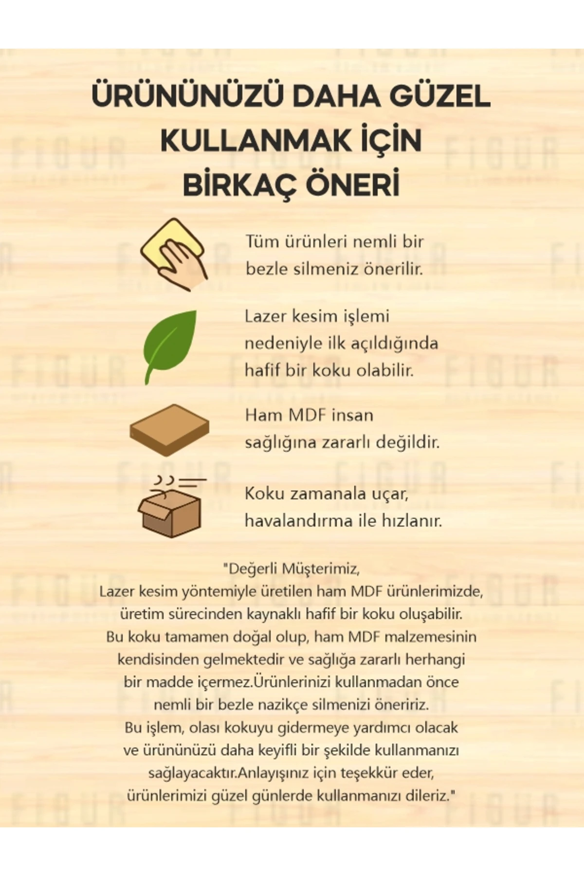 Ahşap Çocuk Askısı 7 Adet Askılık - Bebek Askılığı